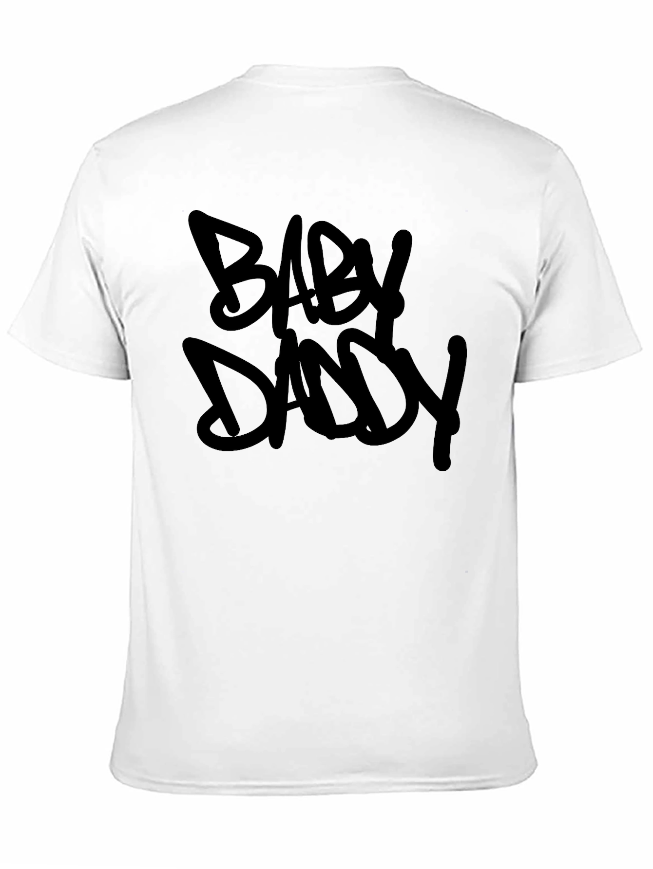 Baby Daddy Black Graphic Tee - Trendy Style