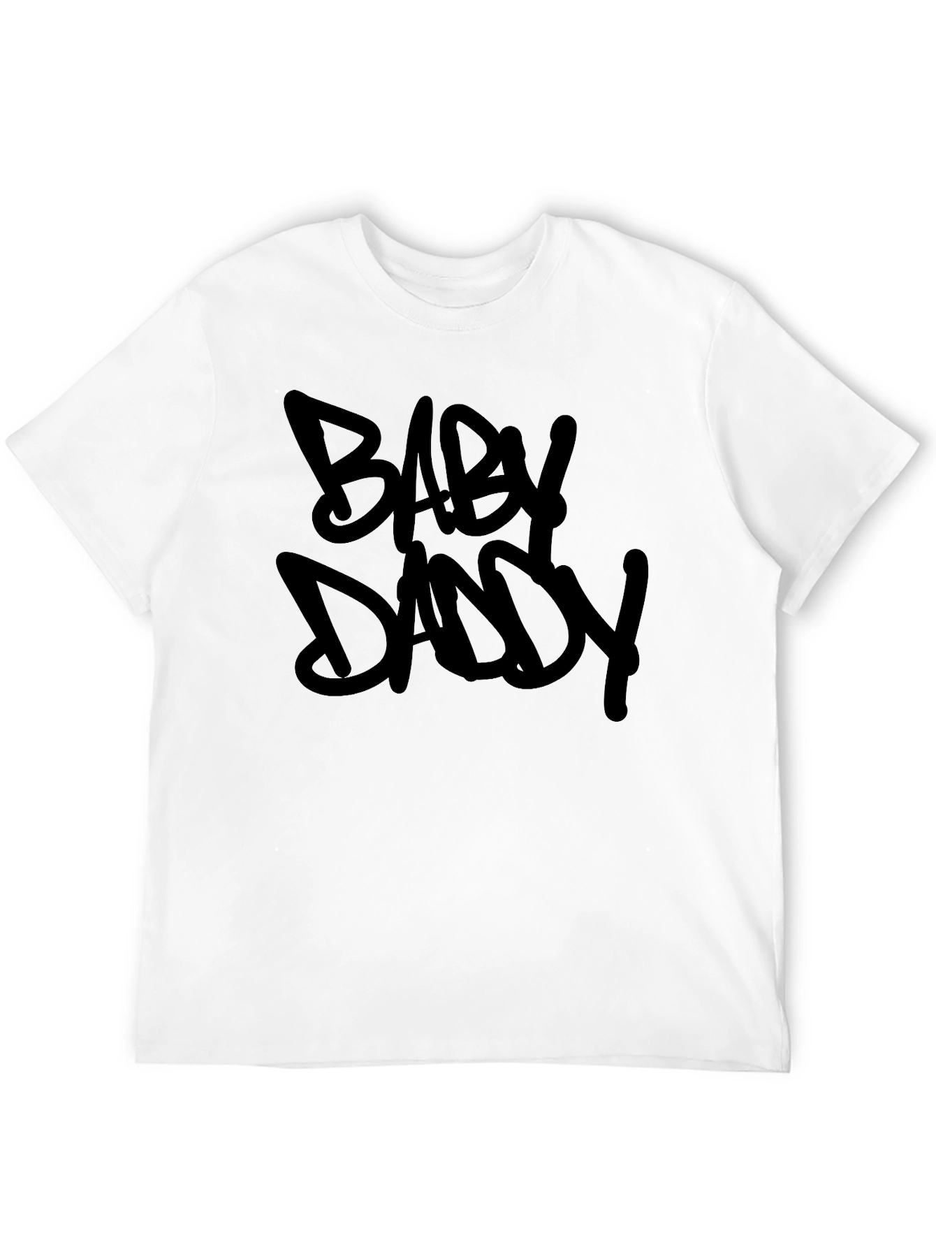 Baby Daddy Black Graphic Tee - Trendy Style