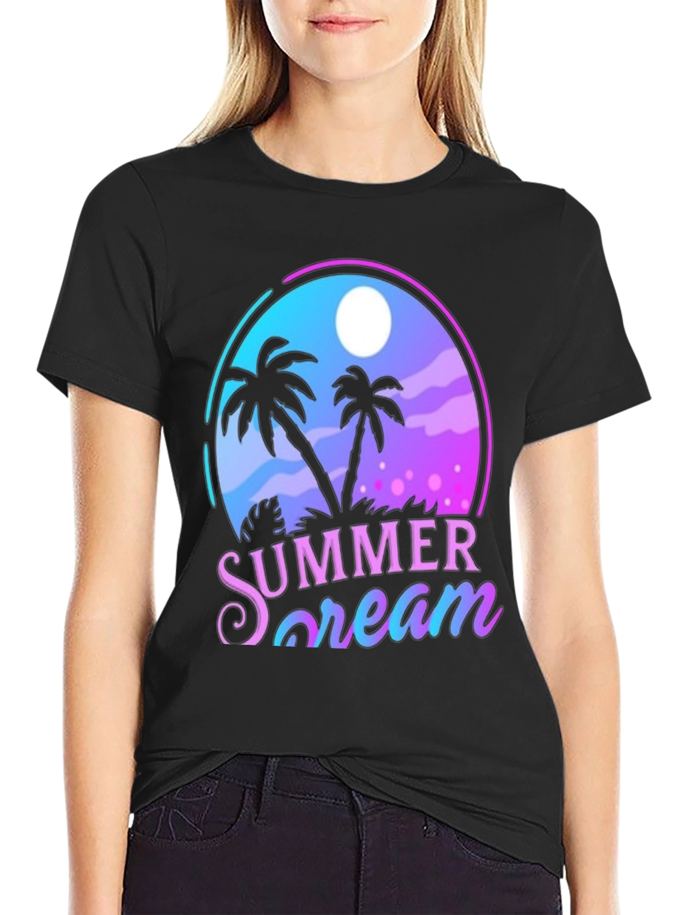 Summer Dream Graphic Tee - Beach Vibes T-Shirt