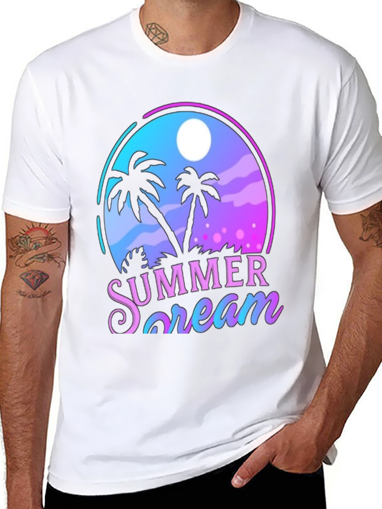 Summer Dream Graphic Tee - Beach Vibes T-Shirt