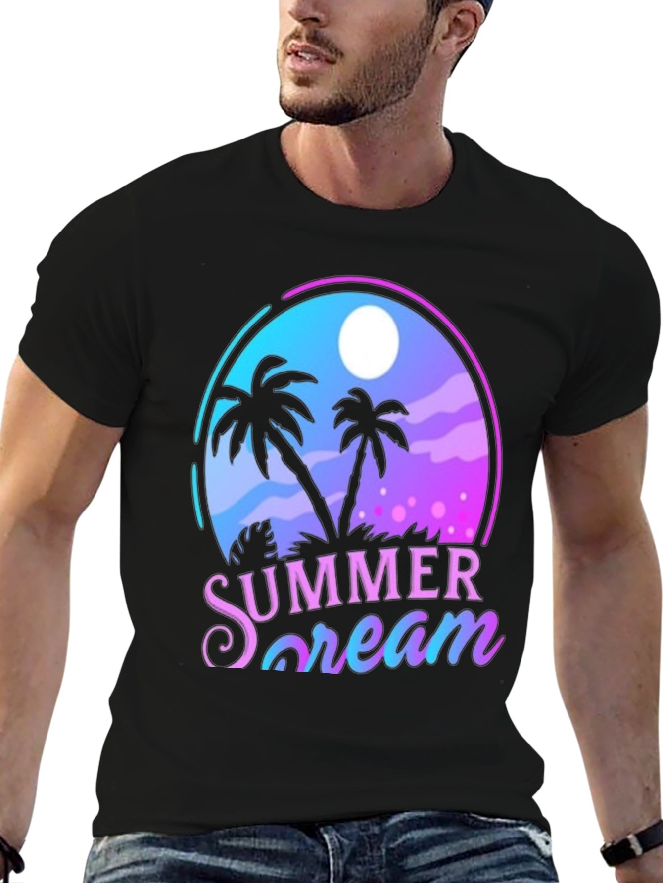 Summer Dream Graphic Tee - Beach Vibes T-Shirt