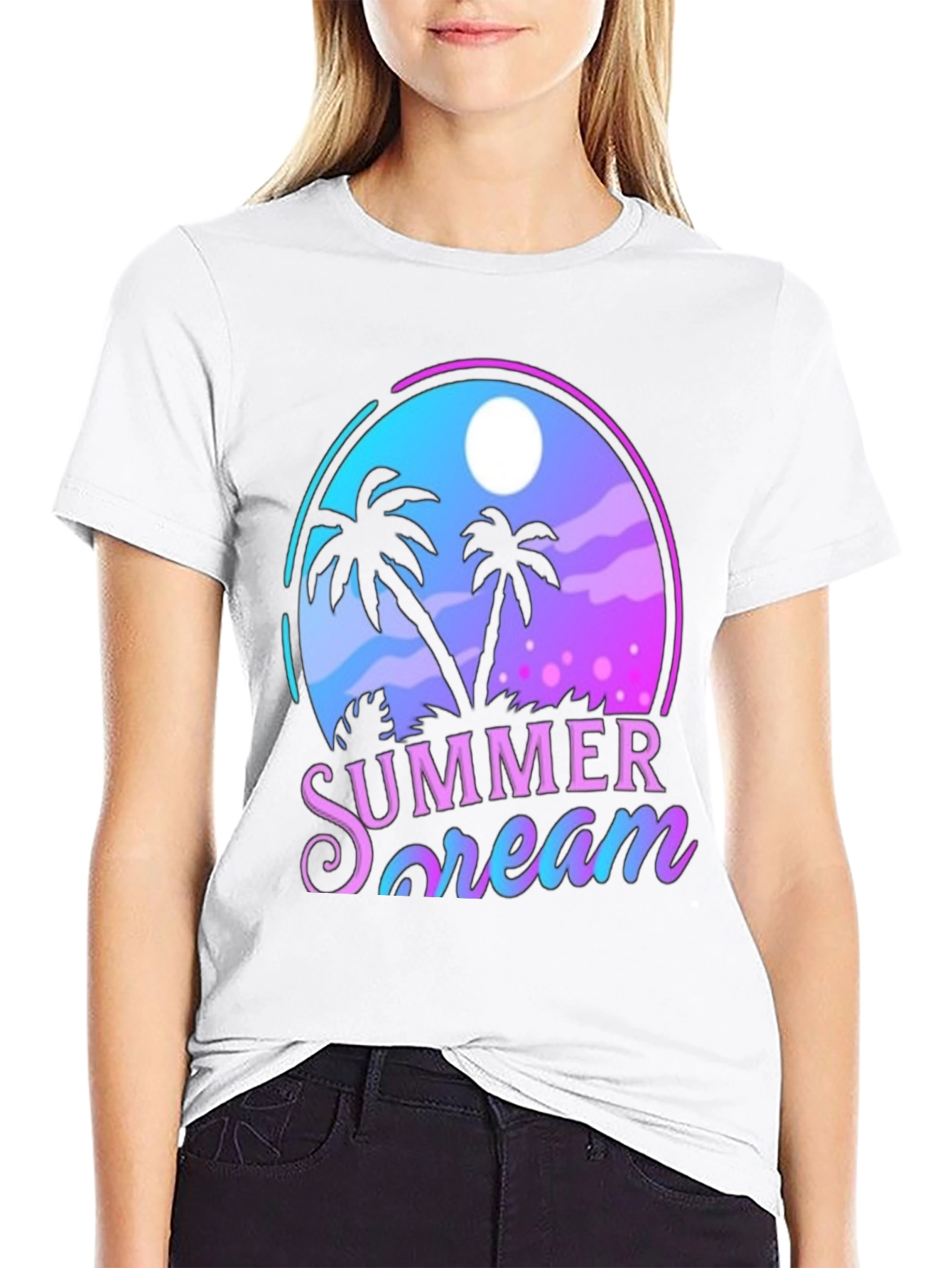 Summer Dream Graphic Tee - Beach Vibes T-Shirt