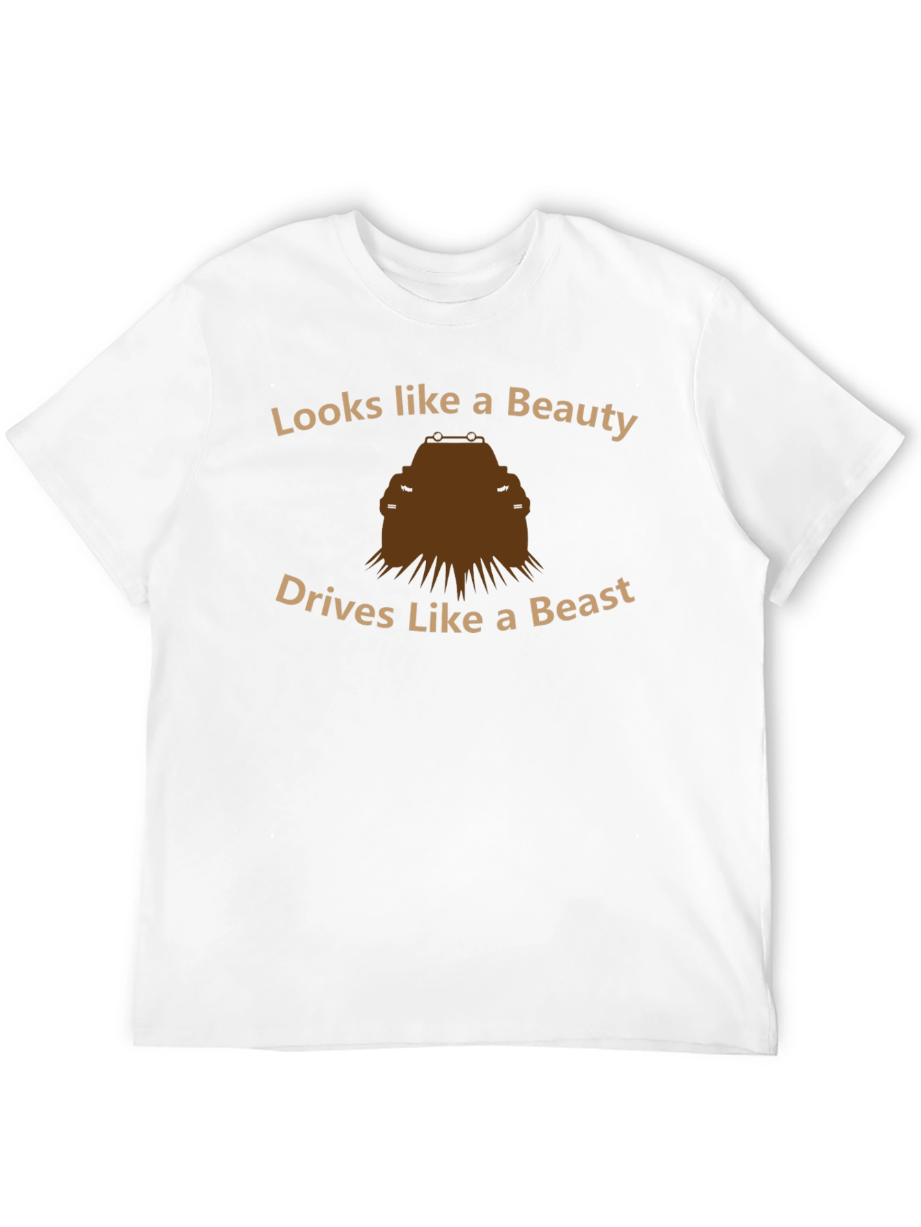 Beauty & Beast Car Enthusiast T-Shirt