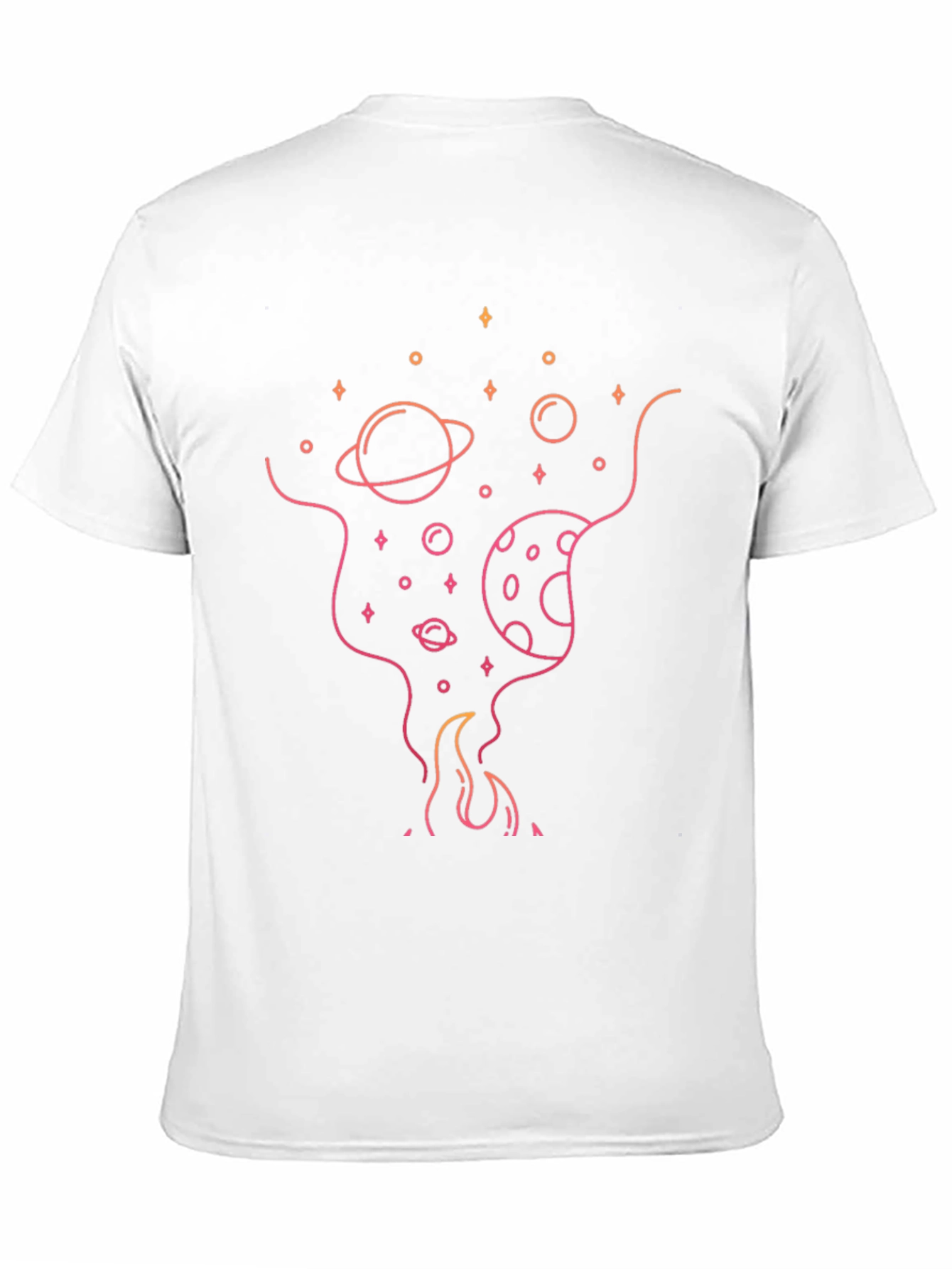Space Dream T-Shirt - Black Graphic Tee