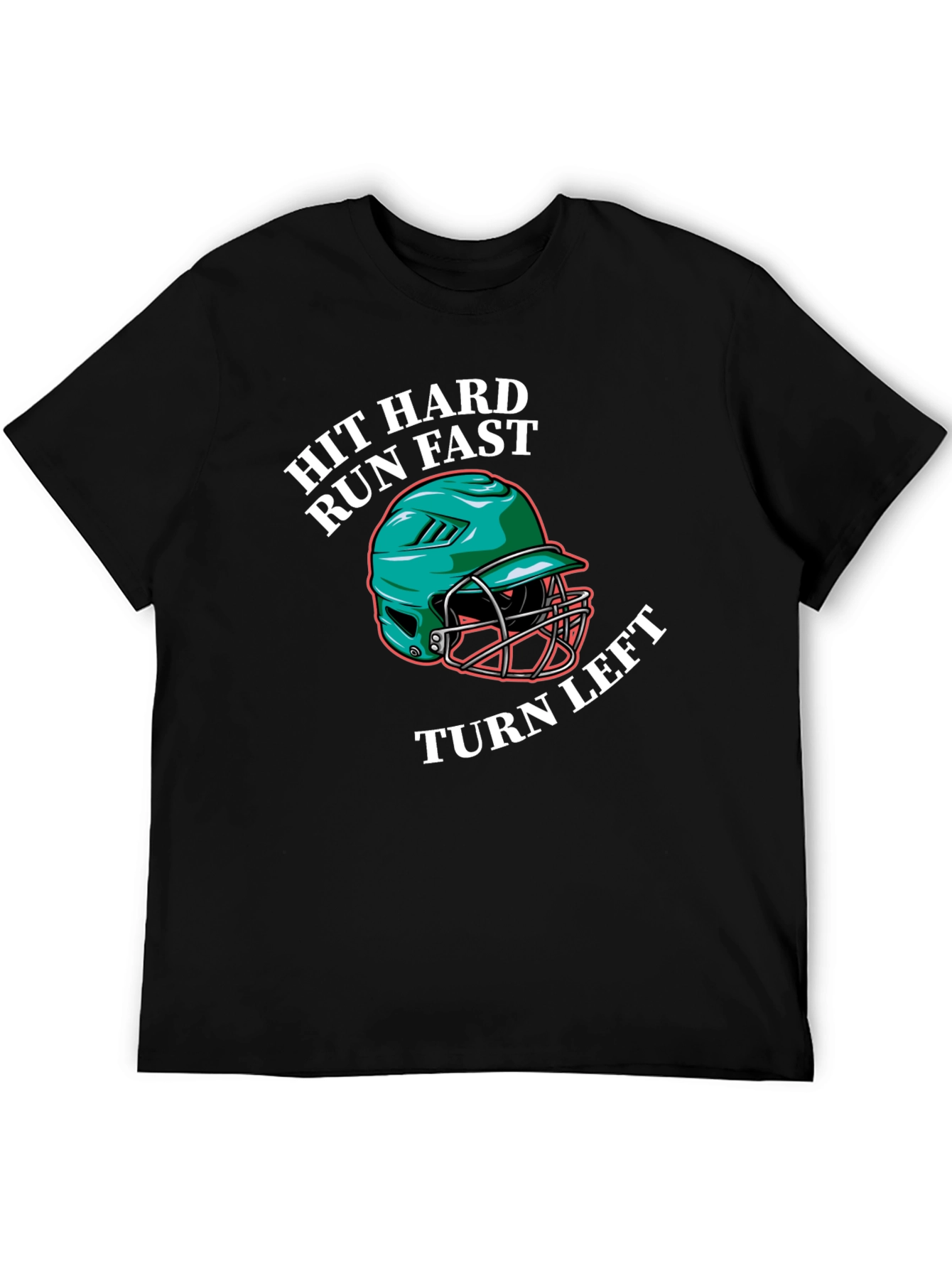 Hit Hard Run Fast Graphic Tee