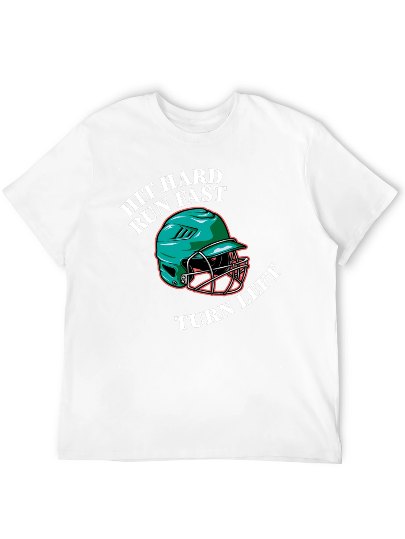 Hit Hard Run Fast Graphic Tee