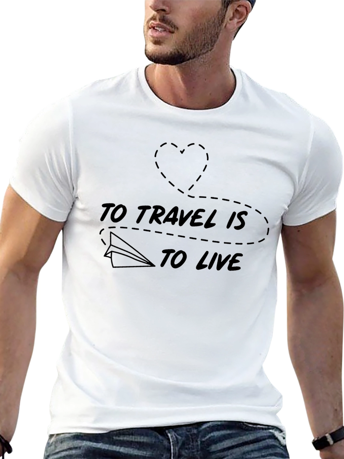 Travel Is To Live Graphic Tee