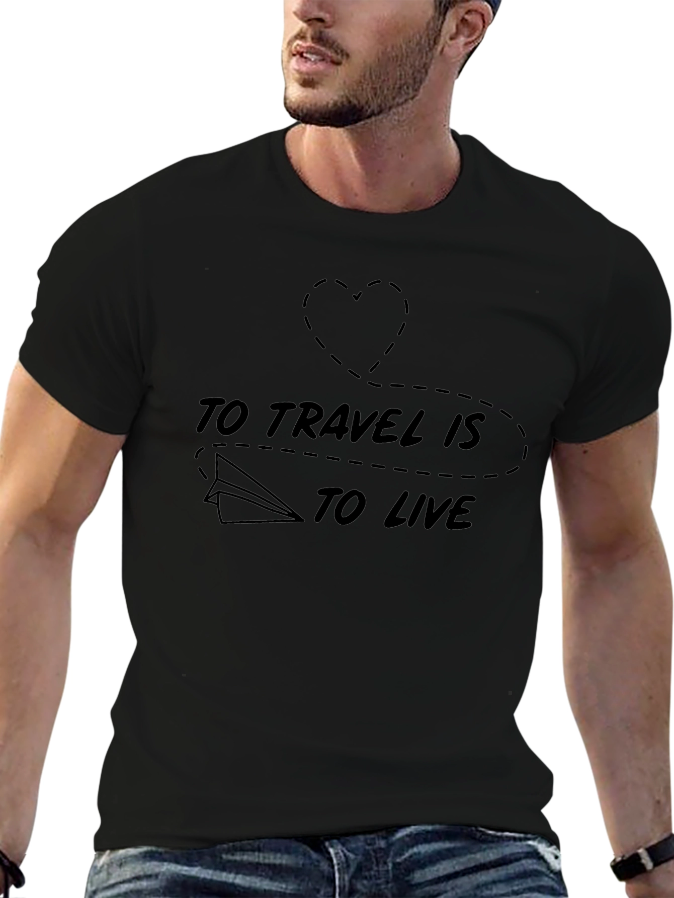 Travel Is To Live Graphic Tee