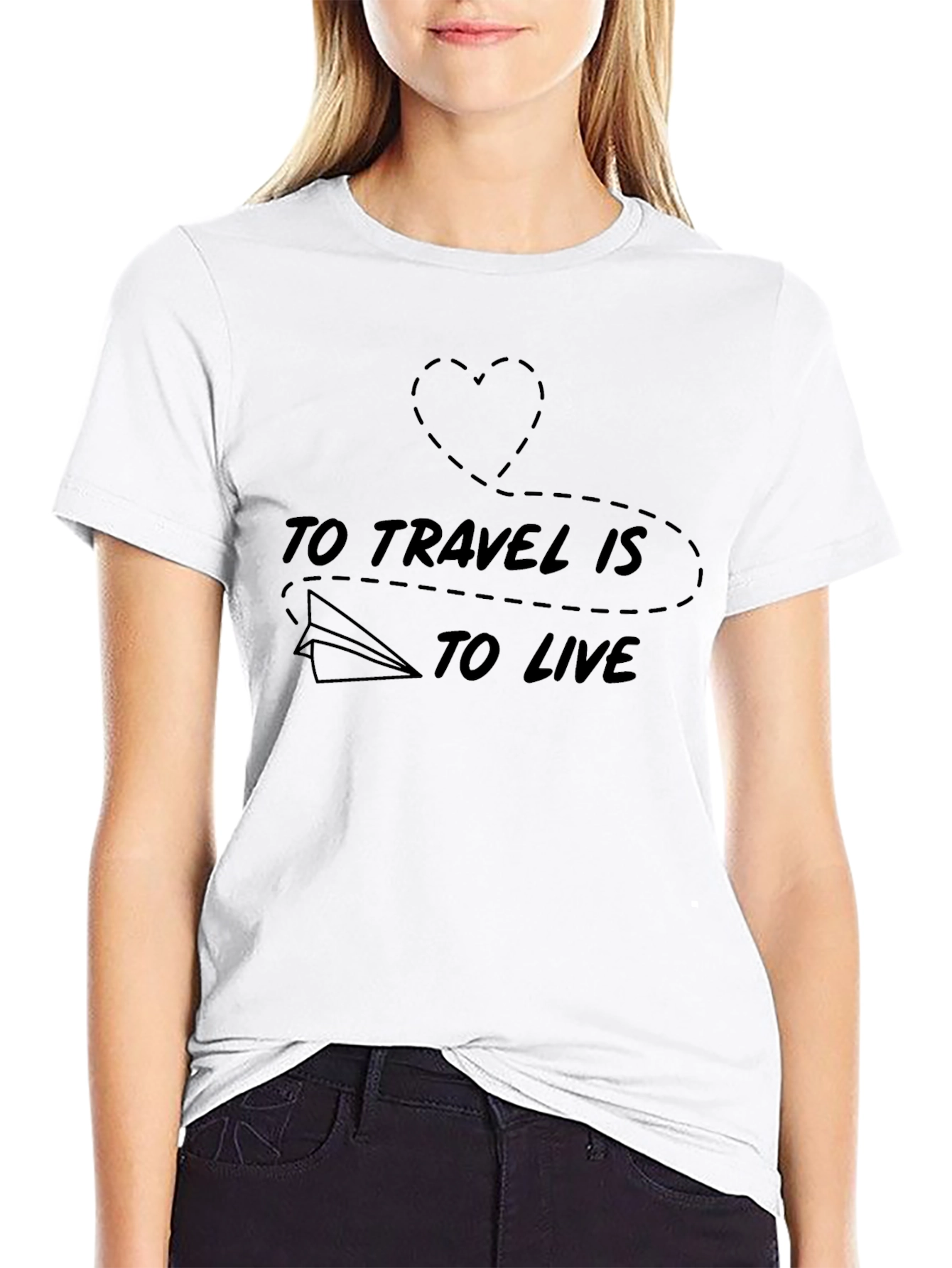 Travel Is To Live Graphic Tee
