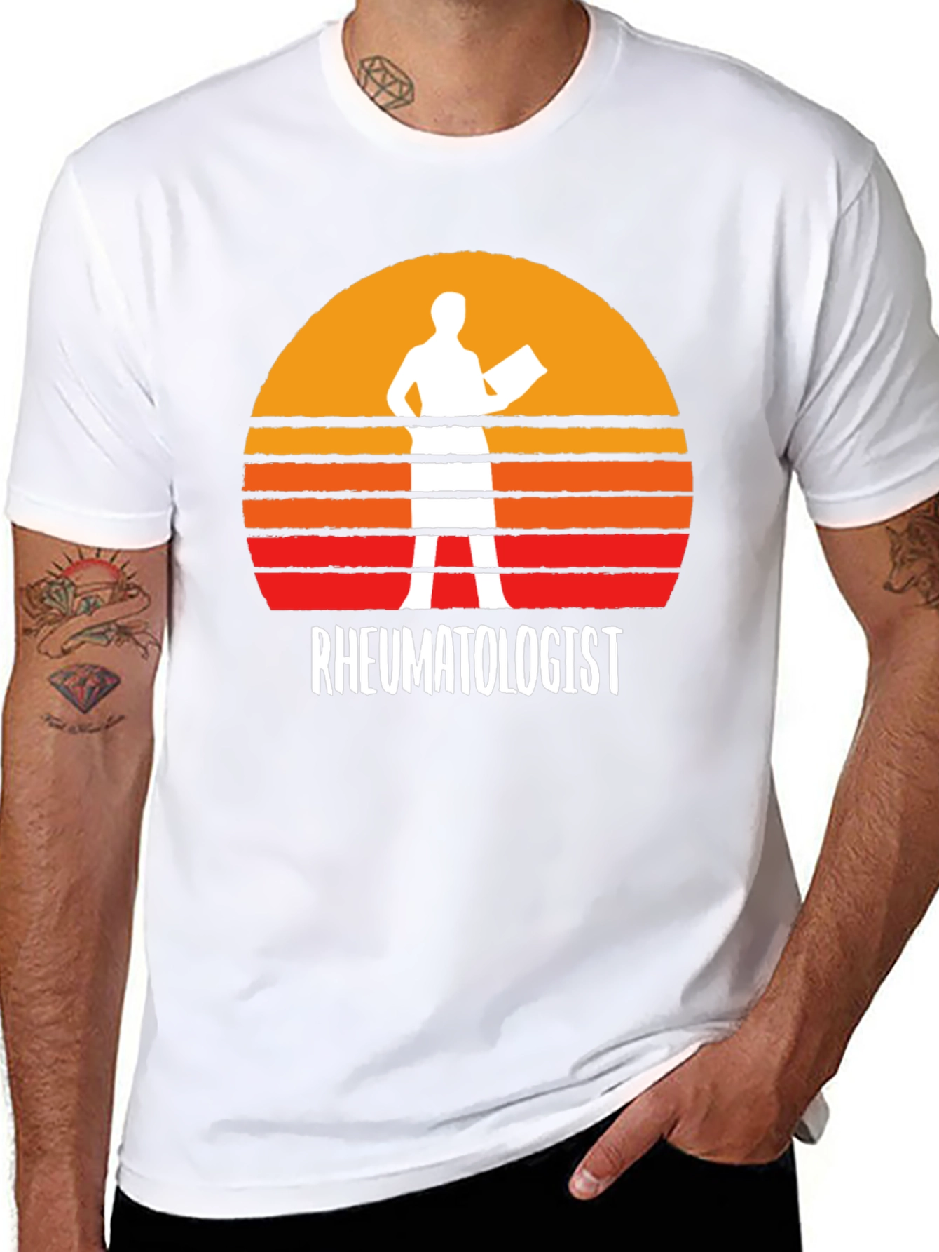 Rheumatologist Sunset T-Shirt - Medical Doctor Apparel