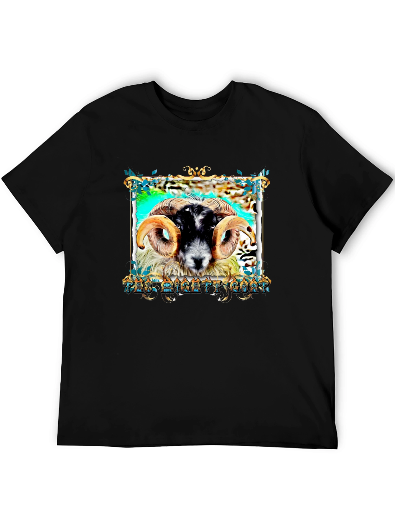 The Mighty Goat Black T-Shirt