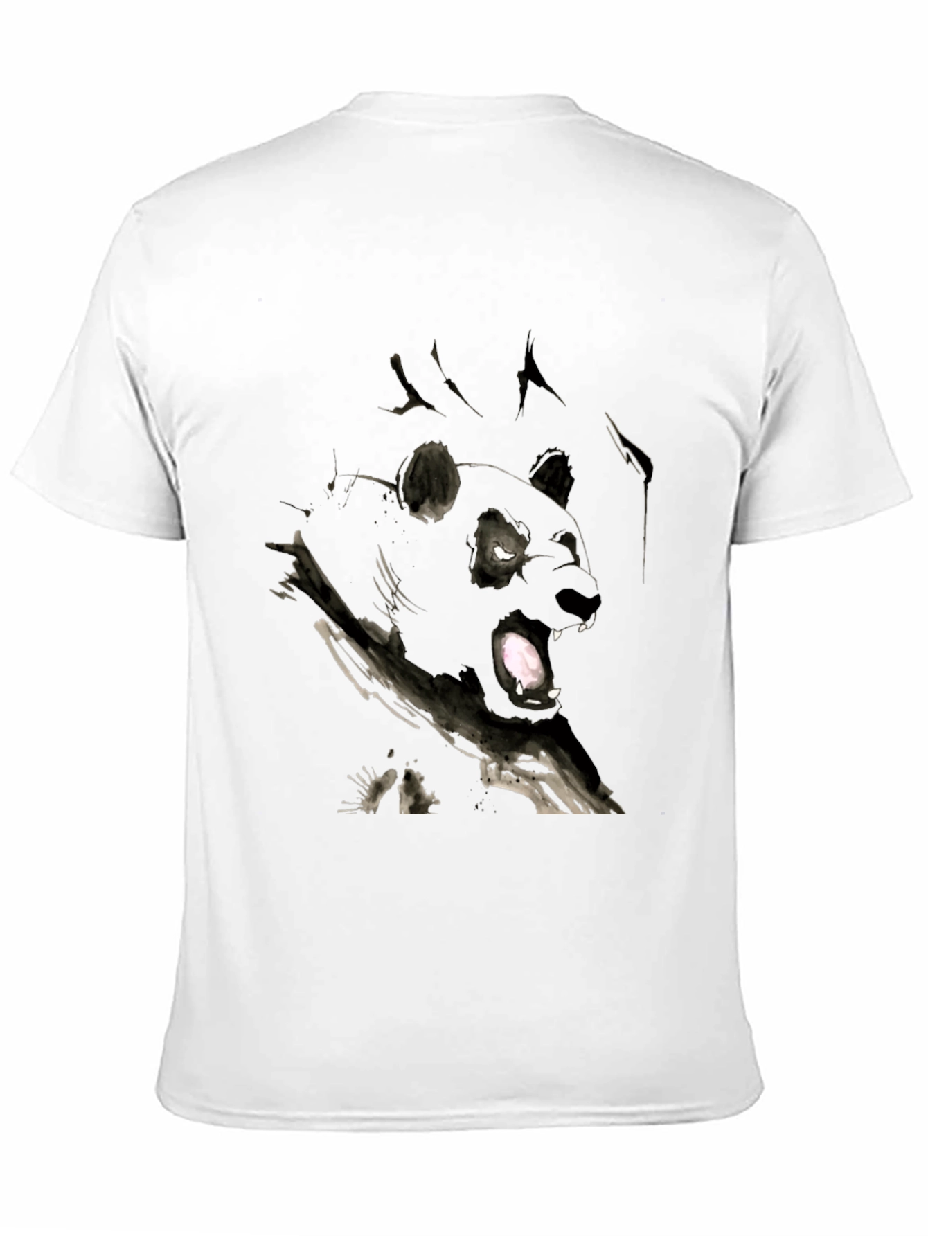 Black Panther Ink T-Shirt - Artistic Graphic Tee