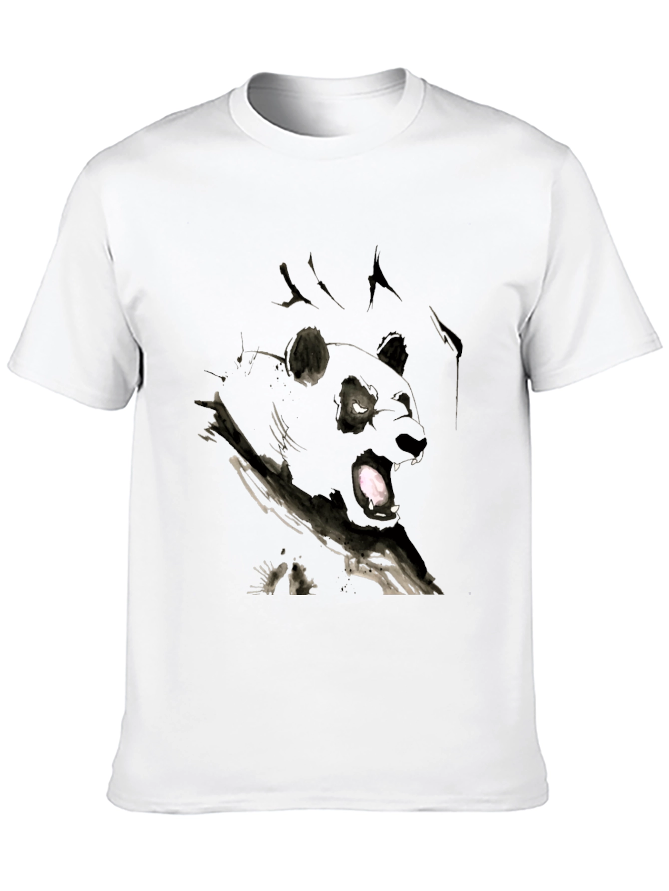 Black Panther Ink T-Shirt - Artistic Graphic Tee