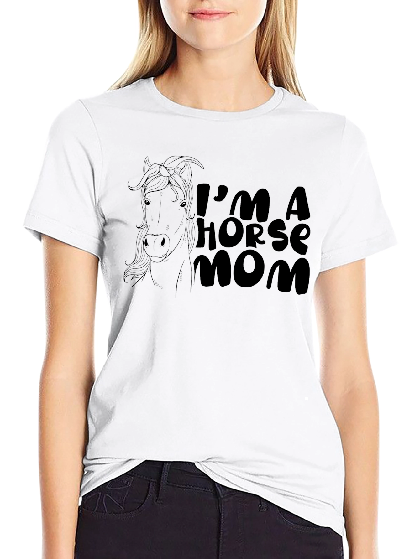Im A Horse Mom T-Shirt