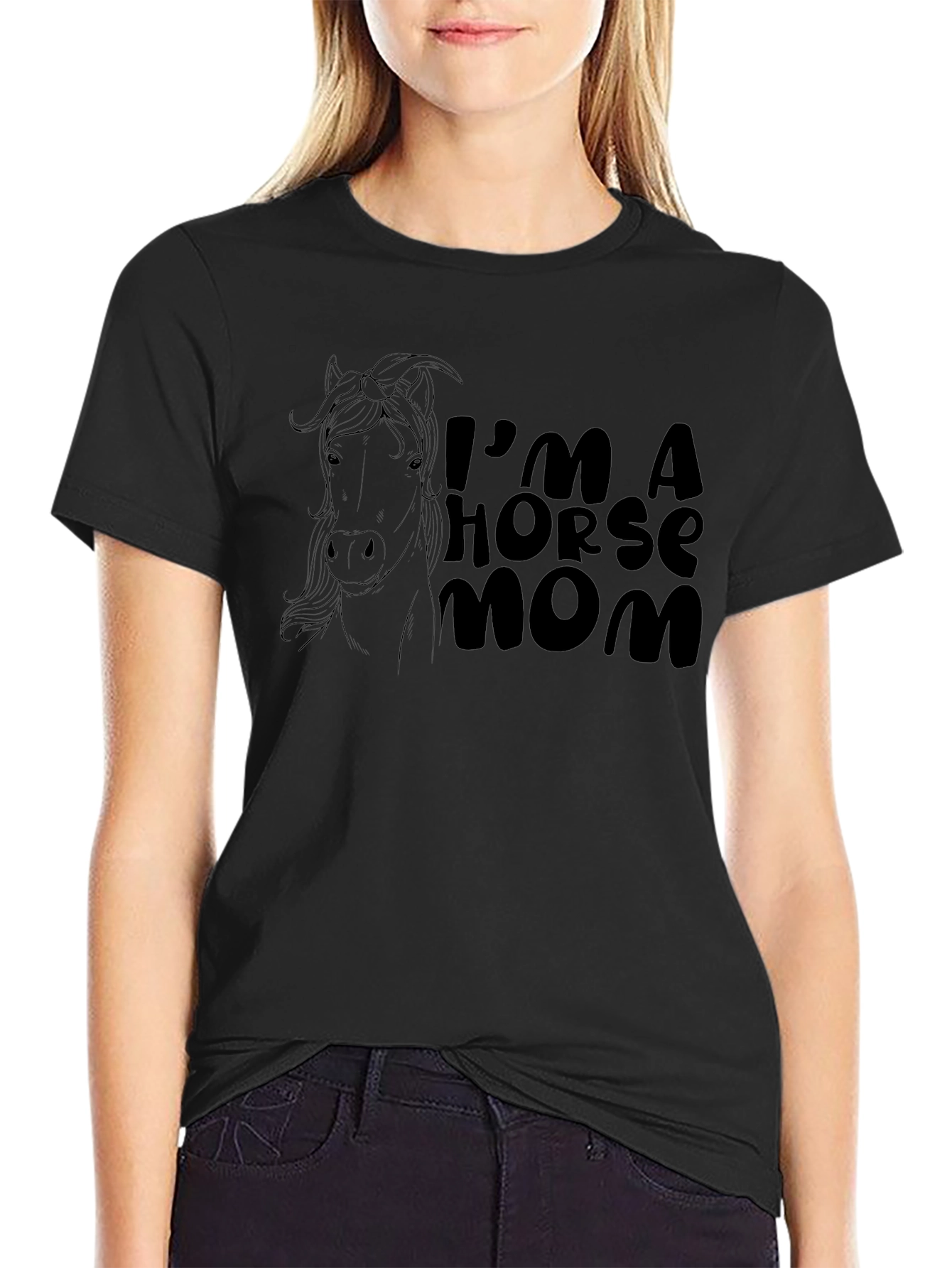 Im A Horse Mom T-Shirt