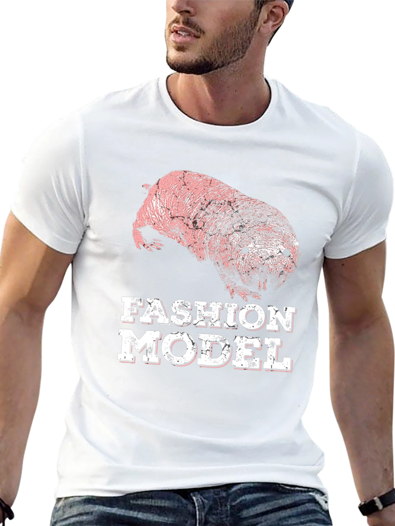Naked Mole Rat Fashion Model T-Shirt