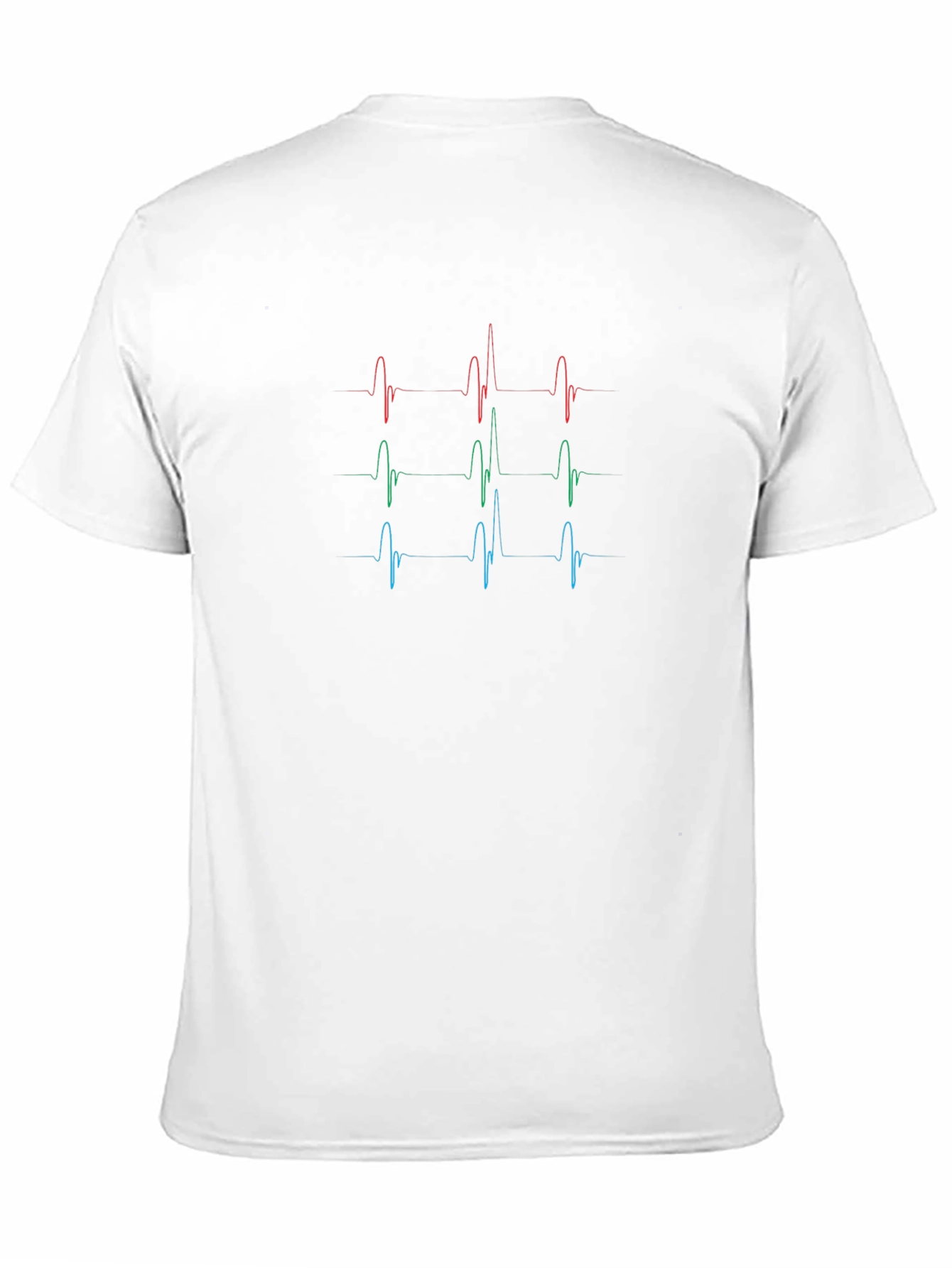 Heartbeat RGB Graphic Tee - Black T-Shirt