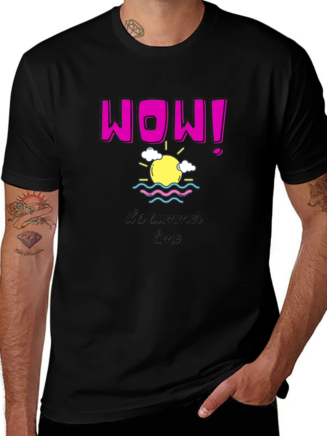 WOW! Its Summer Time Graphic Tee