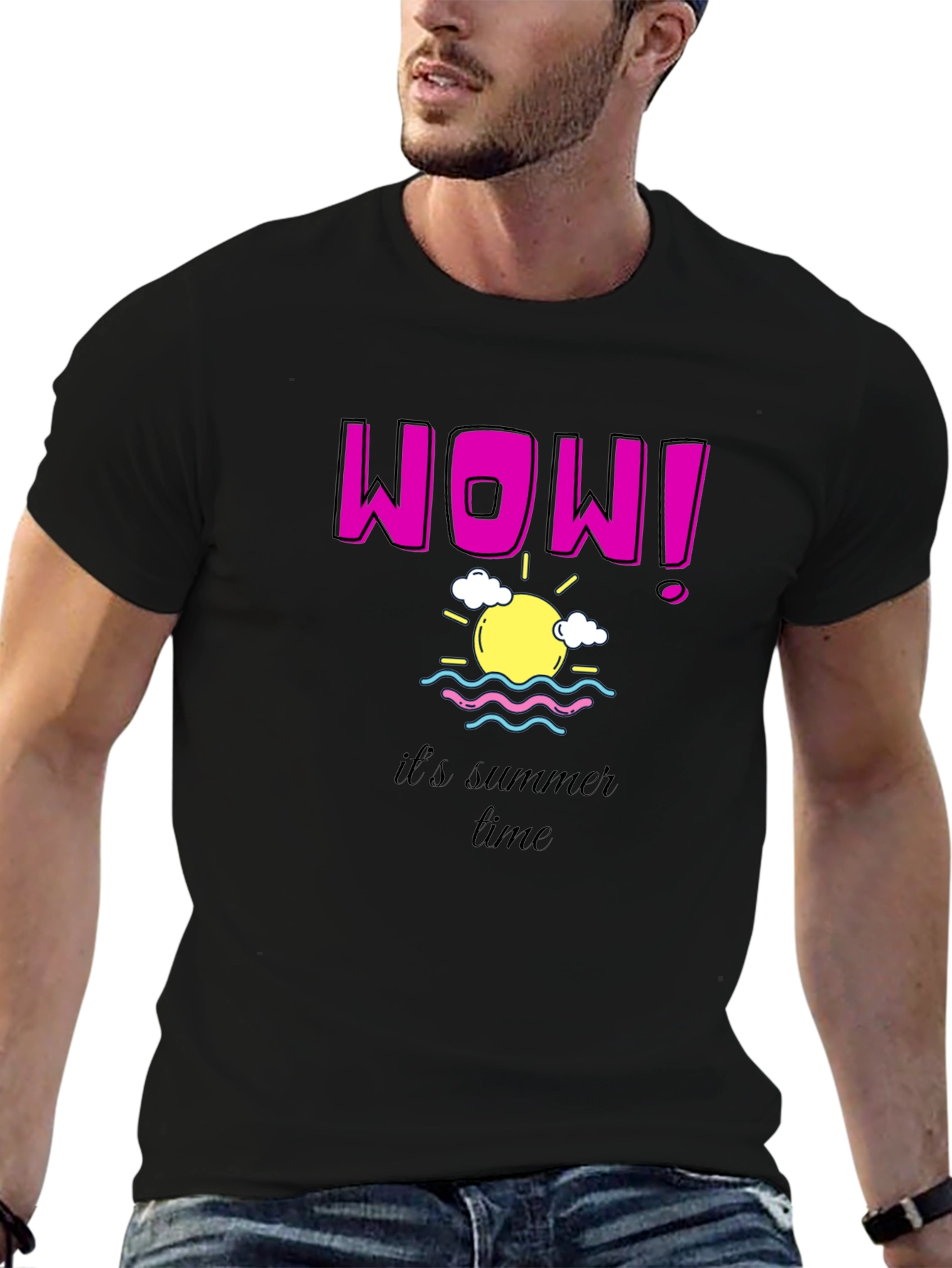 WOW! Its Summer Time Graphic Tee