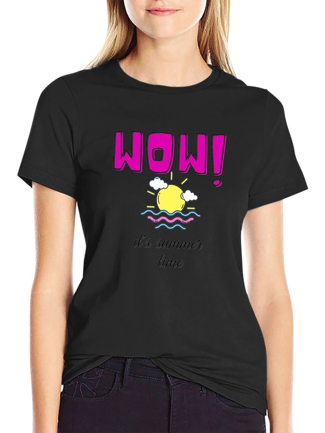 WOW! Its Summer Time Graphic Tee