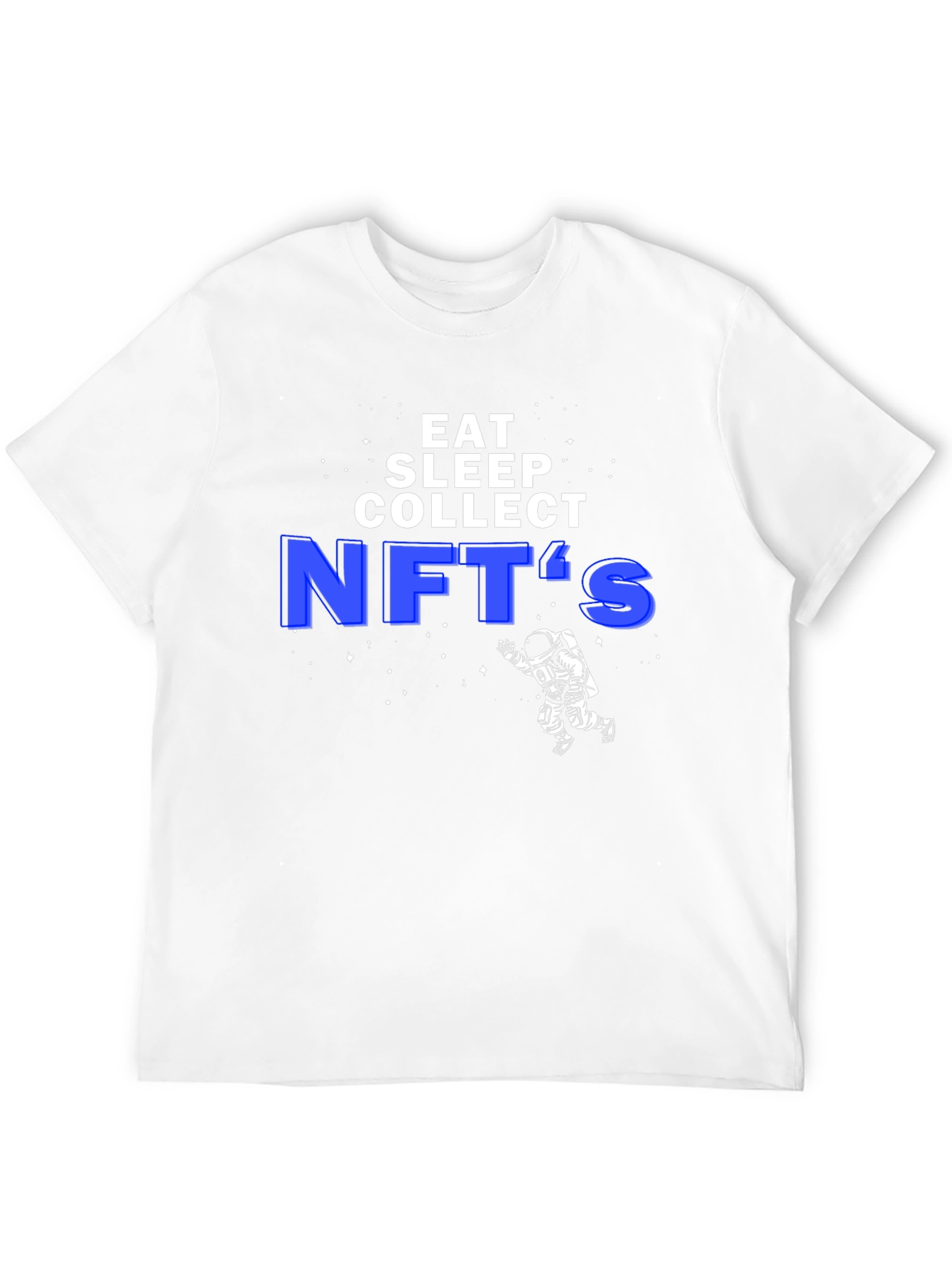 Eat Sleep Collect NFTs Graphic Tee
