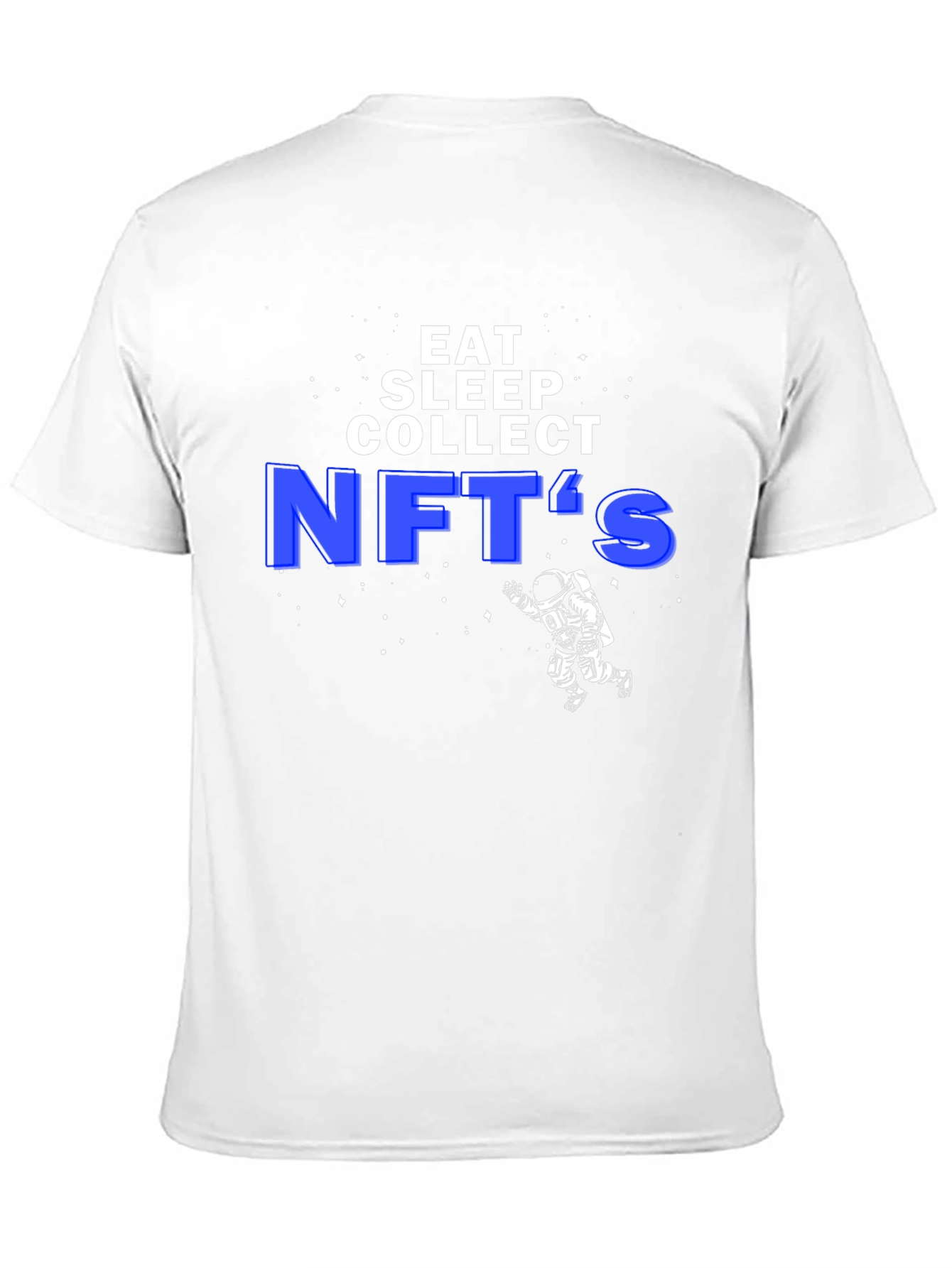 Eat Sleep Collect NFTs Graphic Tee