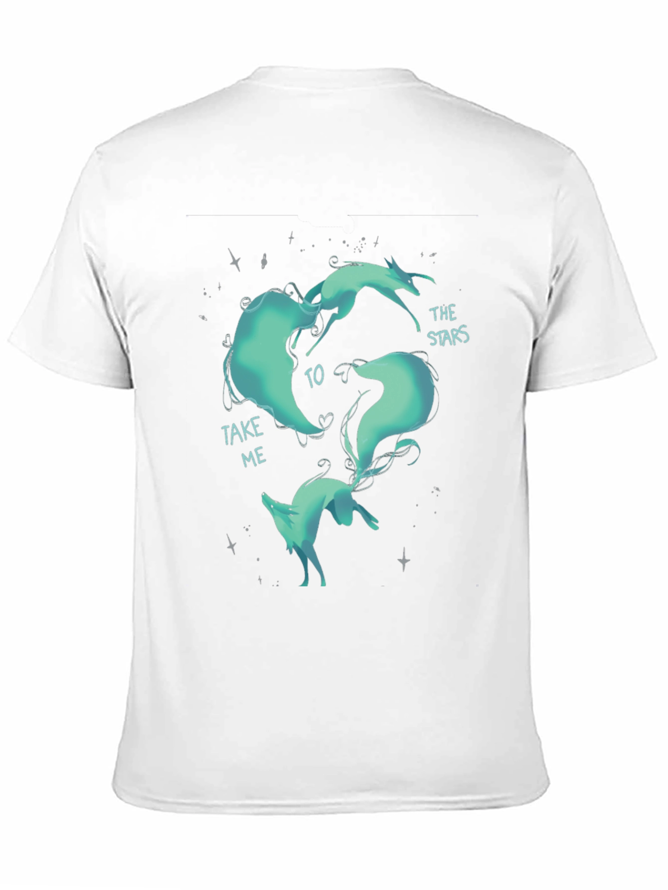 Celestial Fox Graphic T-Shirt