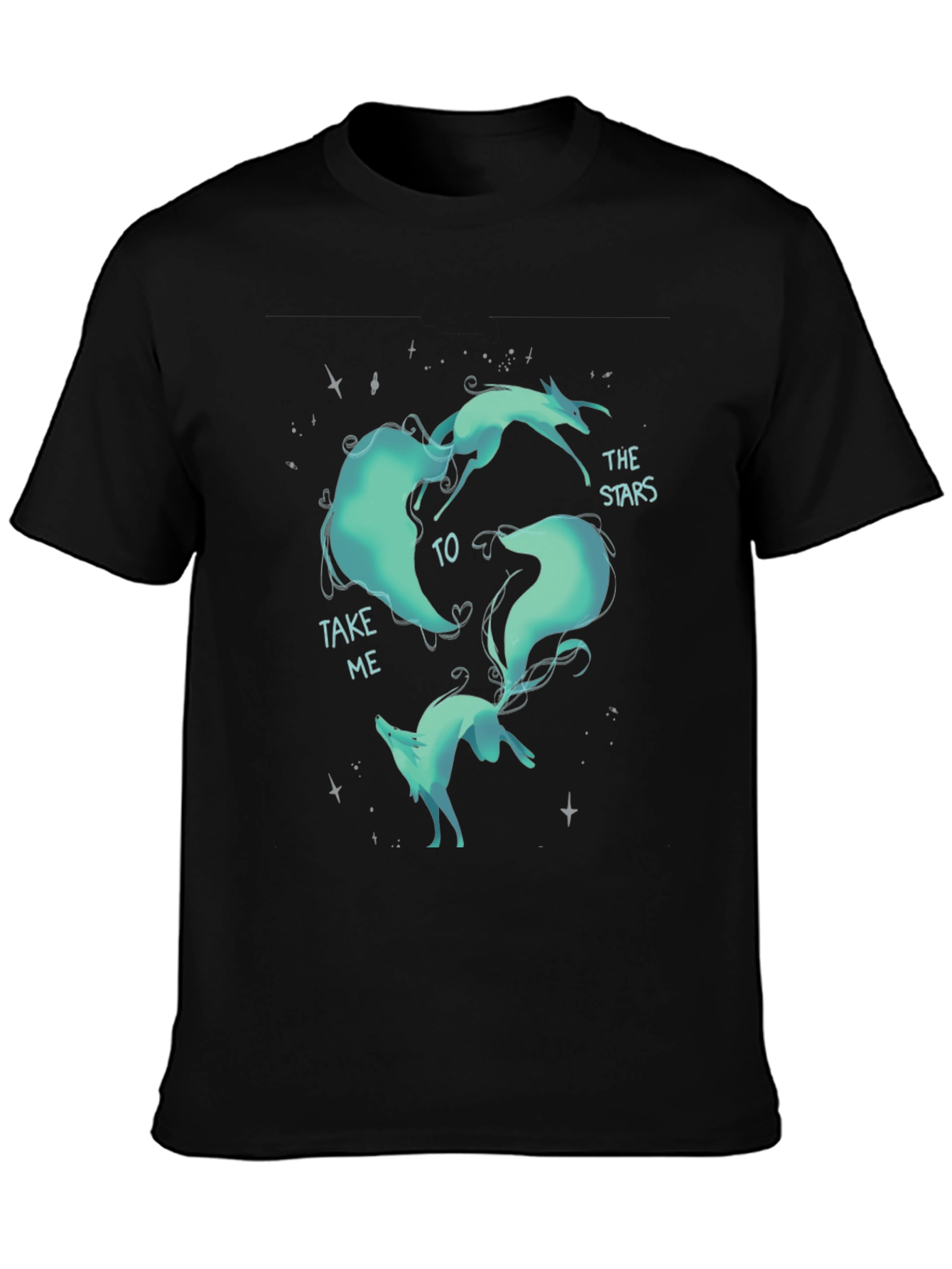 Celestial Fox Graphic T-Shirt