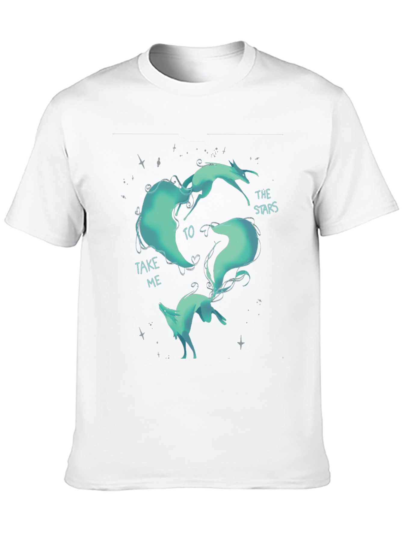 Celestial Fox Graphic T-Shirt