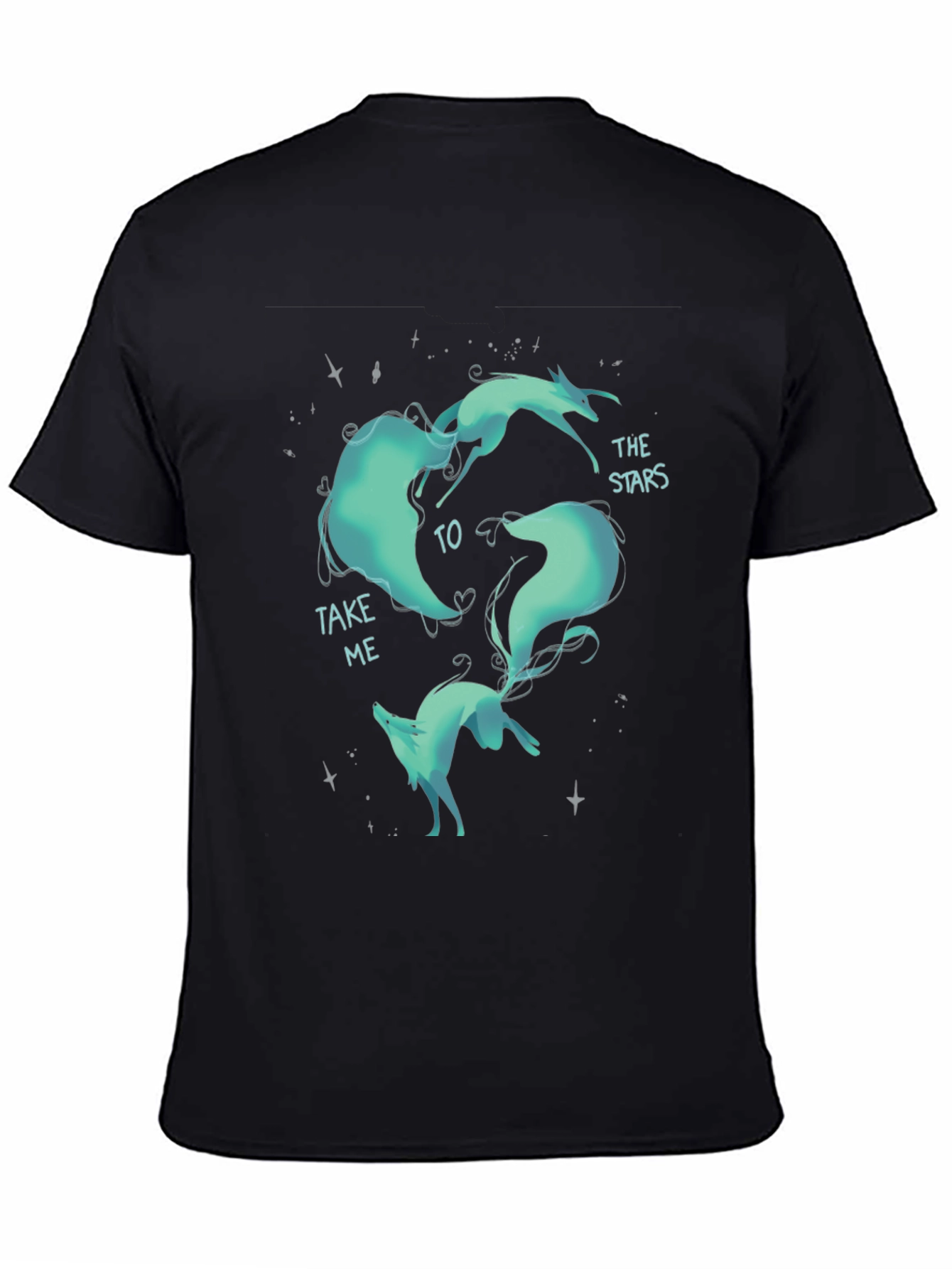 Celestial Fox Graphic T-Shirt