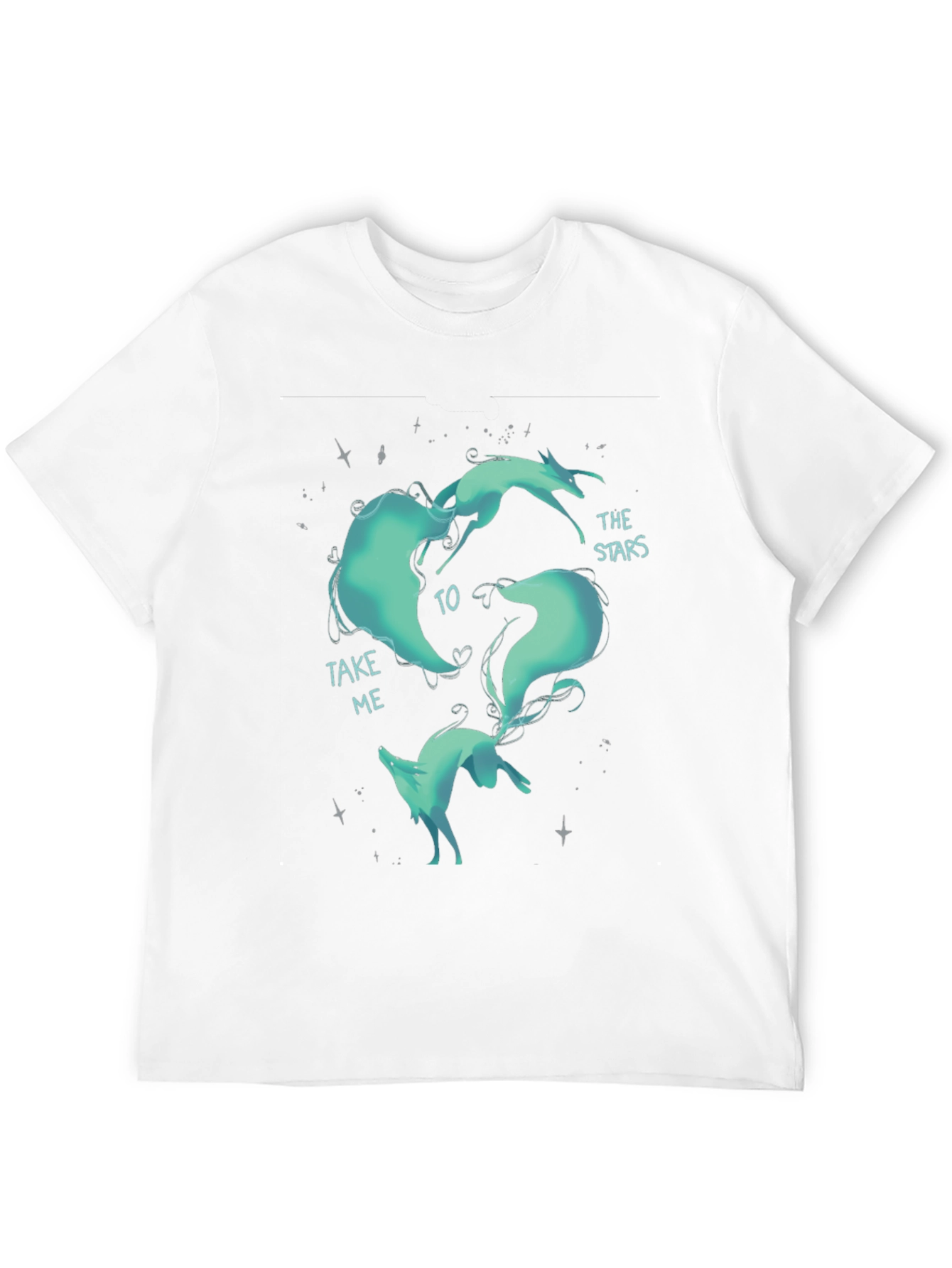 Celestial Fox Graphic T-Shirt