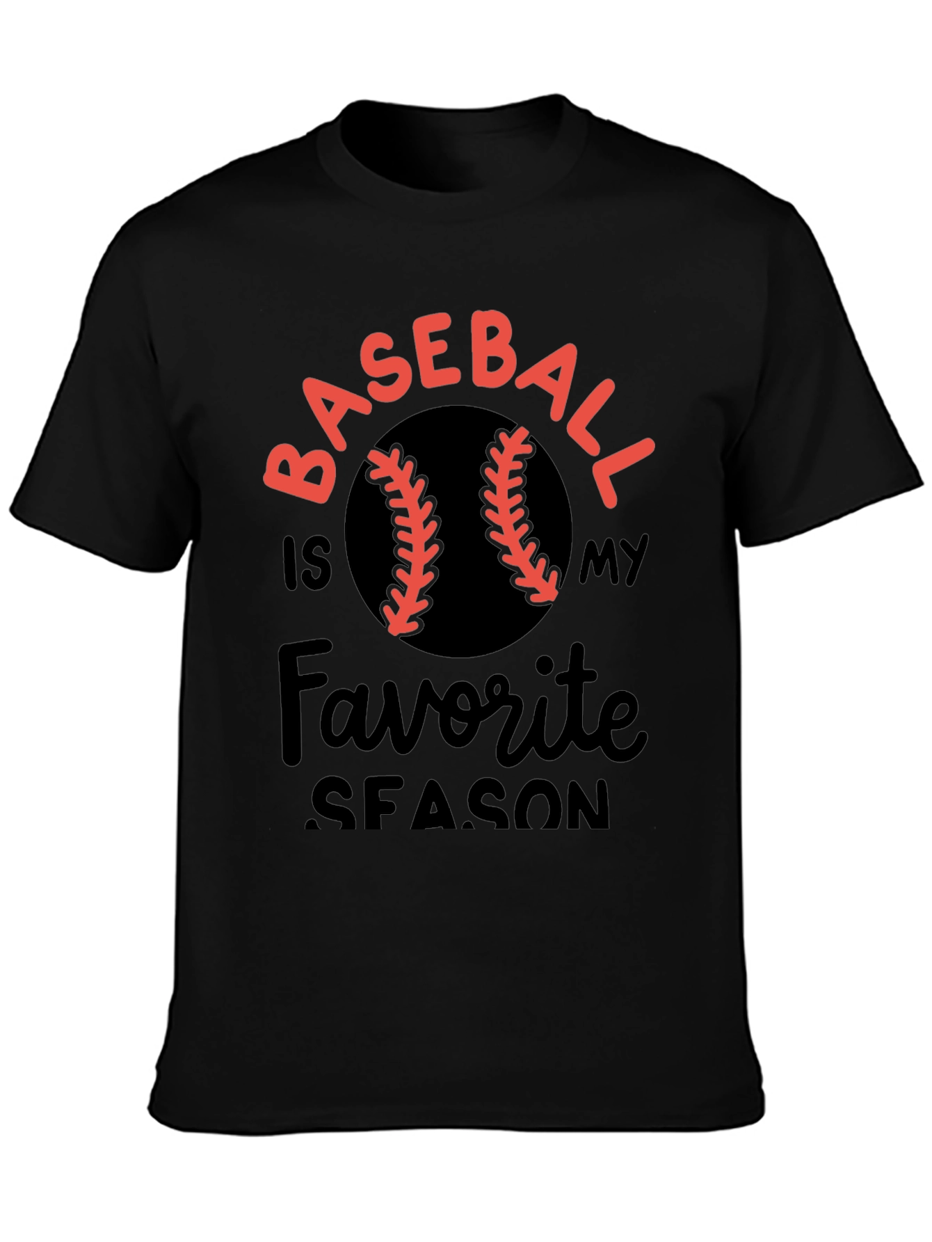 Baseball Is My Favorite Season T-Shirt