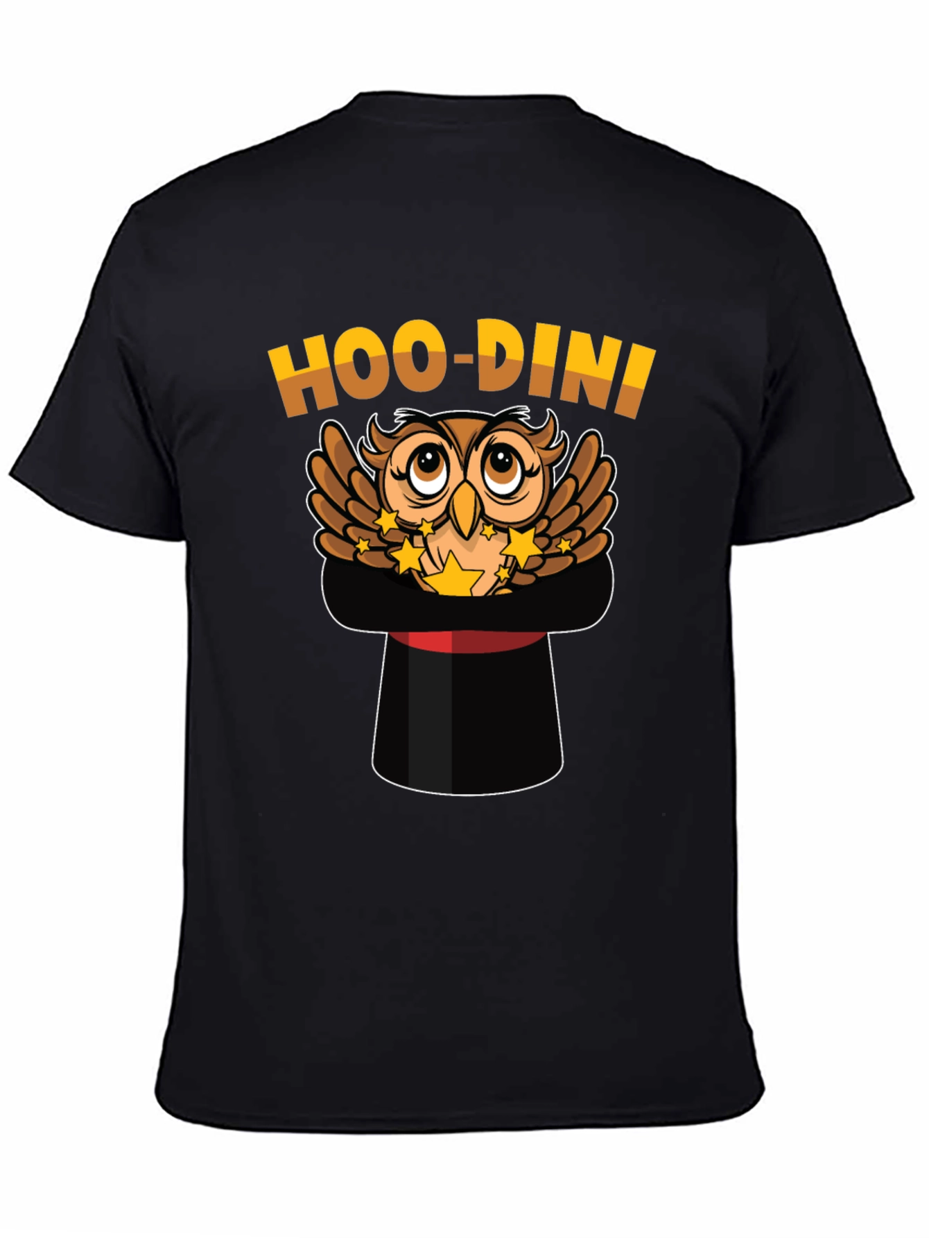 Hoo-Dini Owl Magician T-Shirt