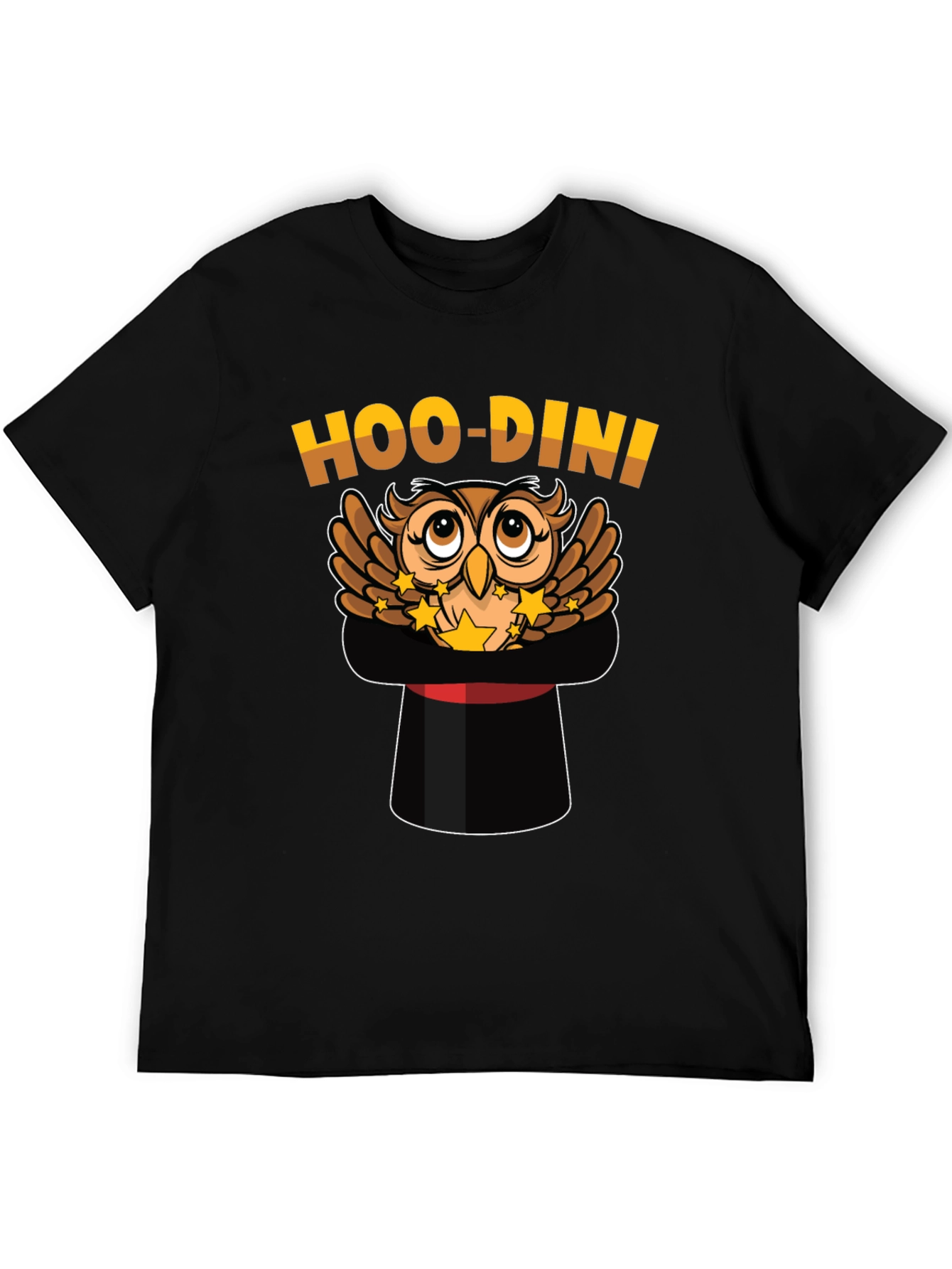 Hoo-Dini Owl Magician T-Shirt