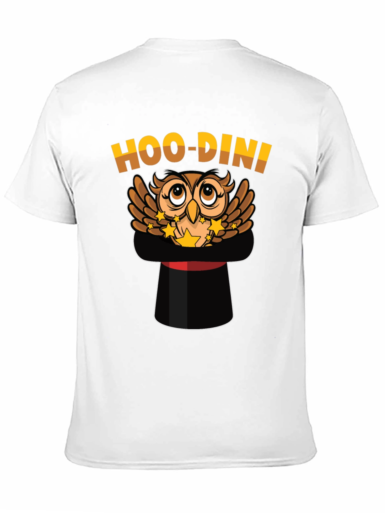 Hoo-Dini Owl Magician T-Shirt