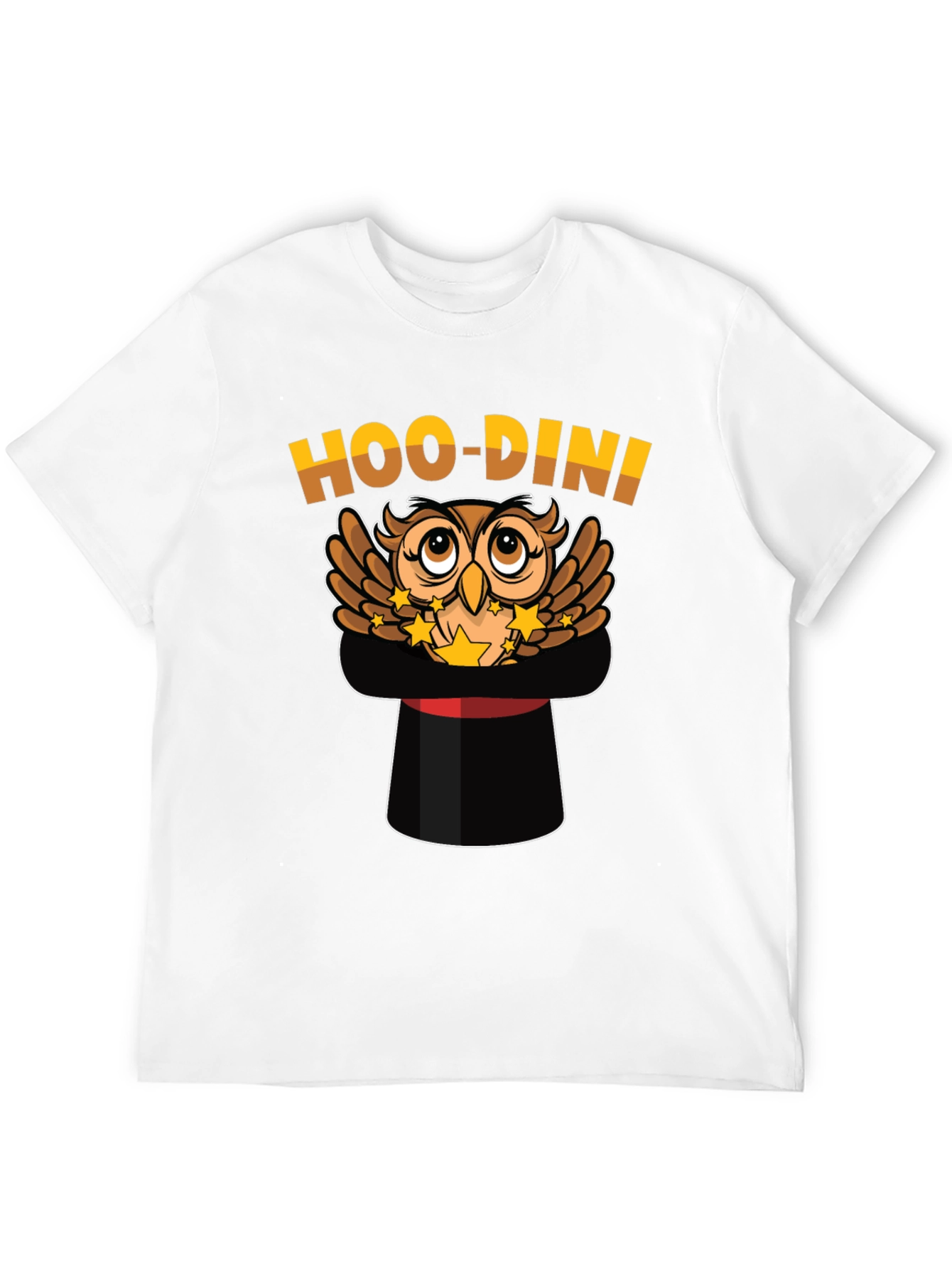 Hoo-Dini Owl Magician T-Shirt