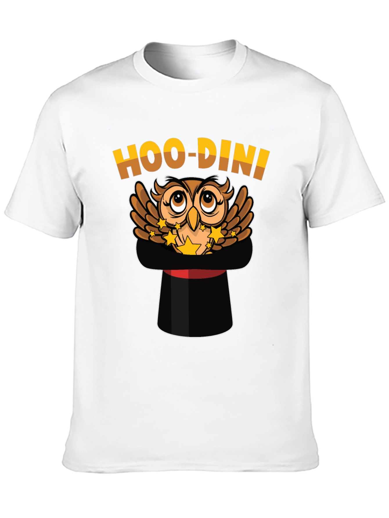 Hoo-Dini Owl Magician T-Shirt