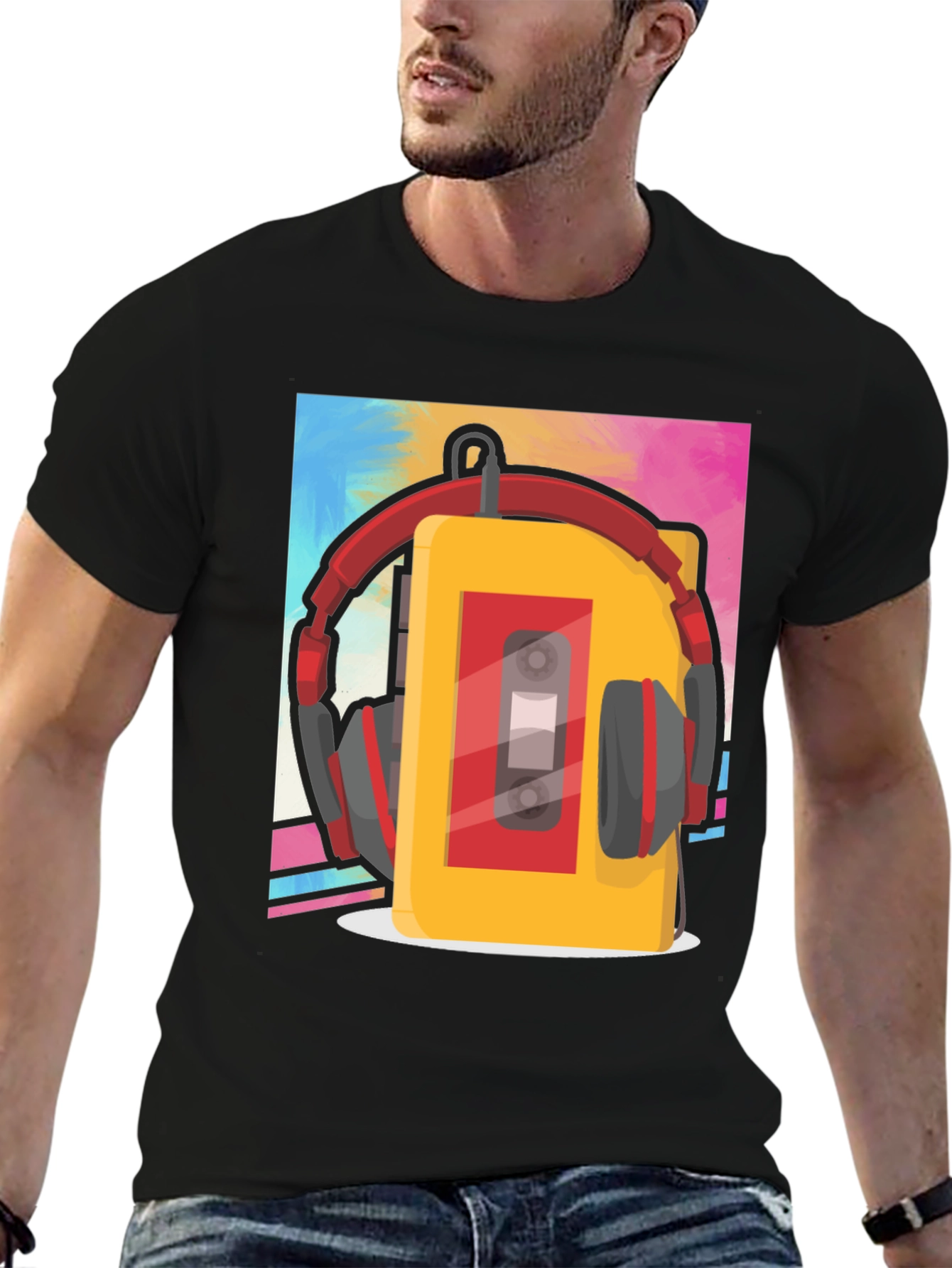 Retro Cassette Player T-Shirt