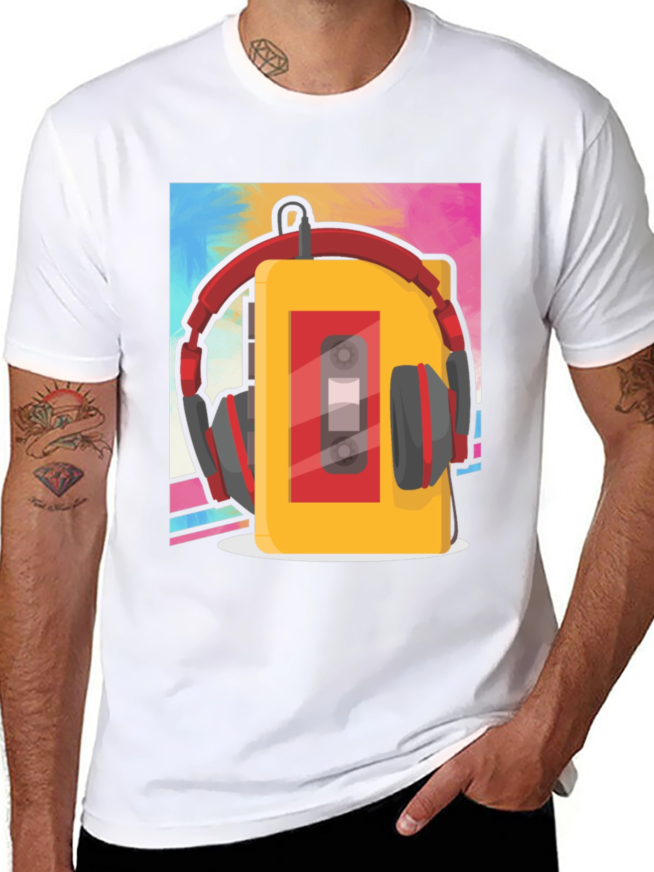 Retro Cassette Player T-Shirt