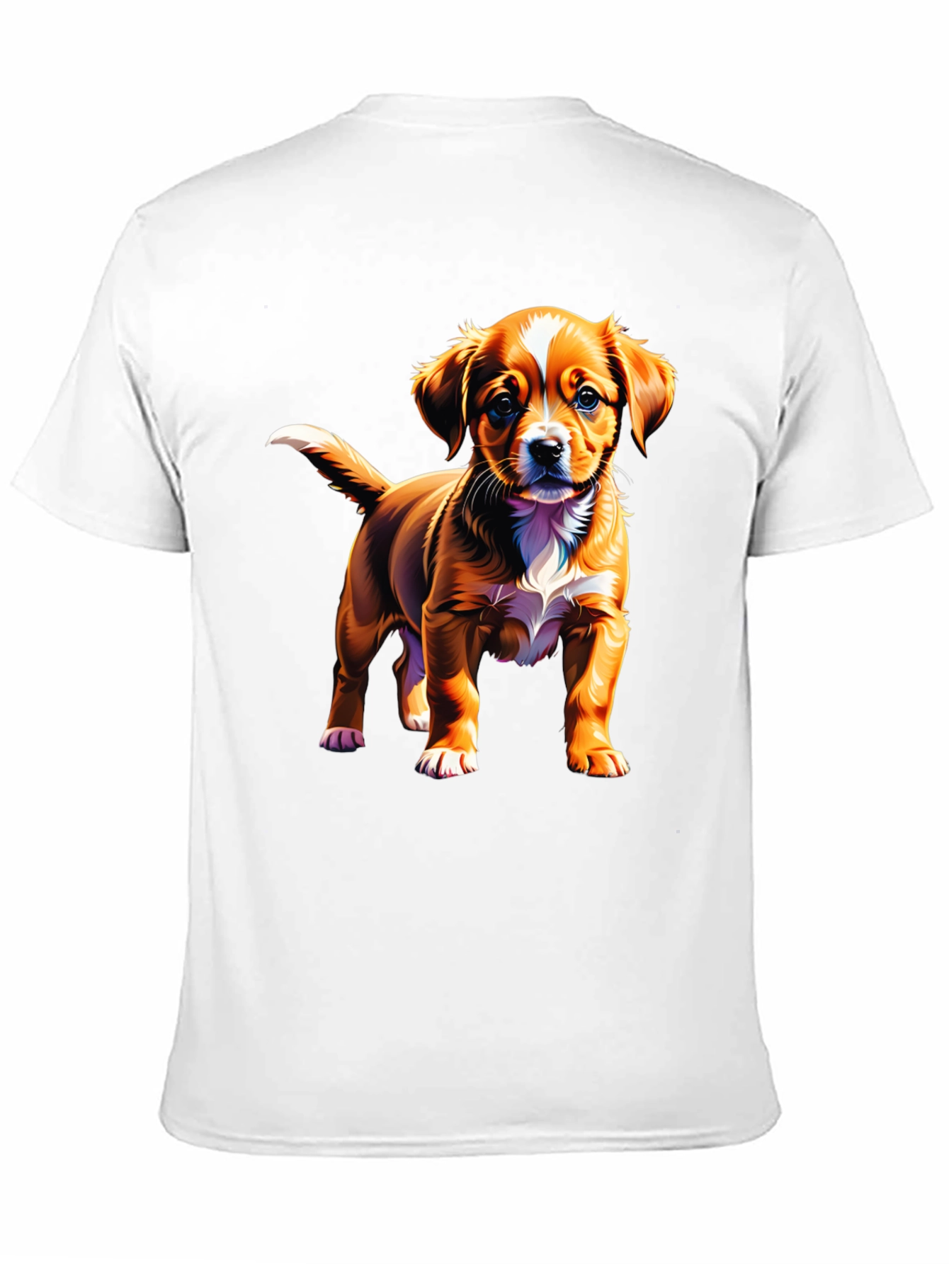 Dog Graphic T-Shirt: Cute Puppy Design