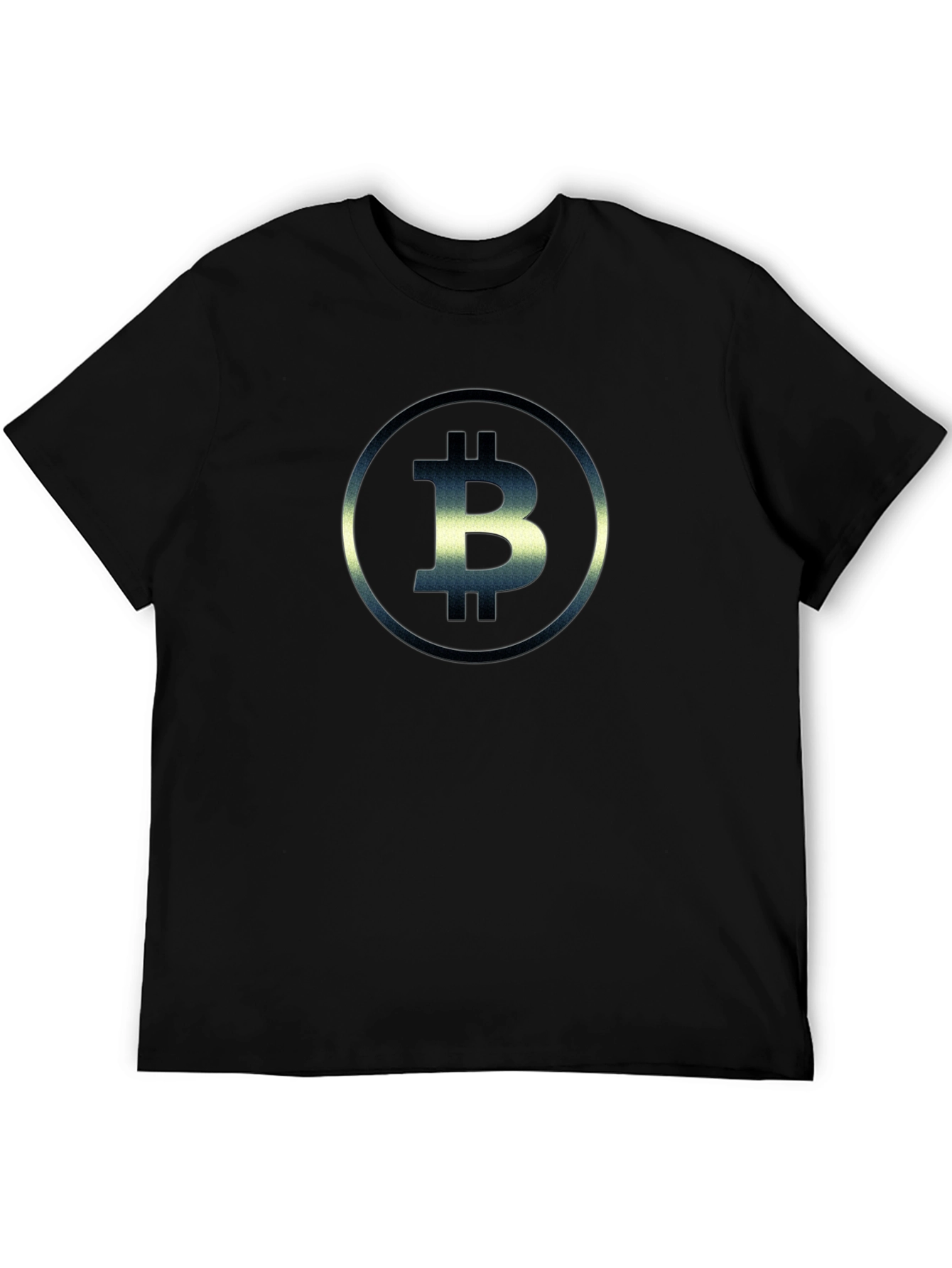 Bitcoin Logo Black T-Shirt