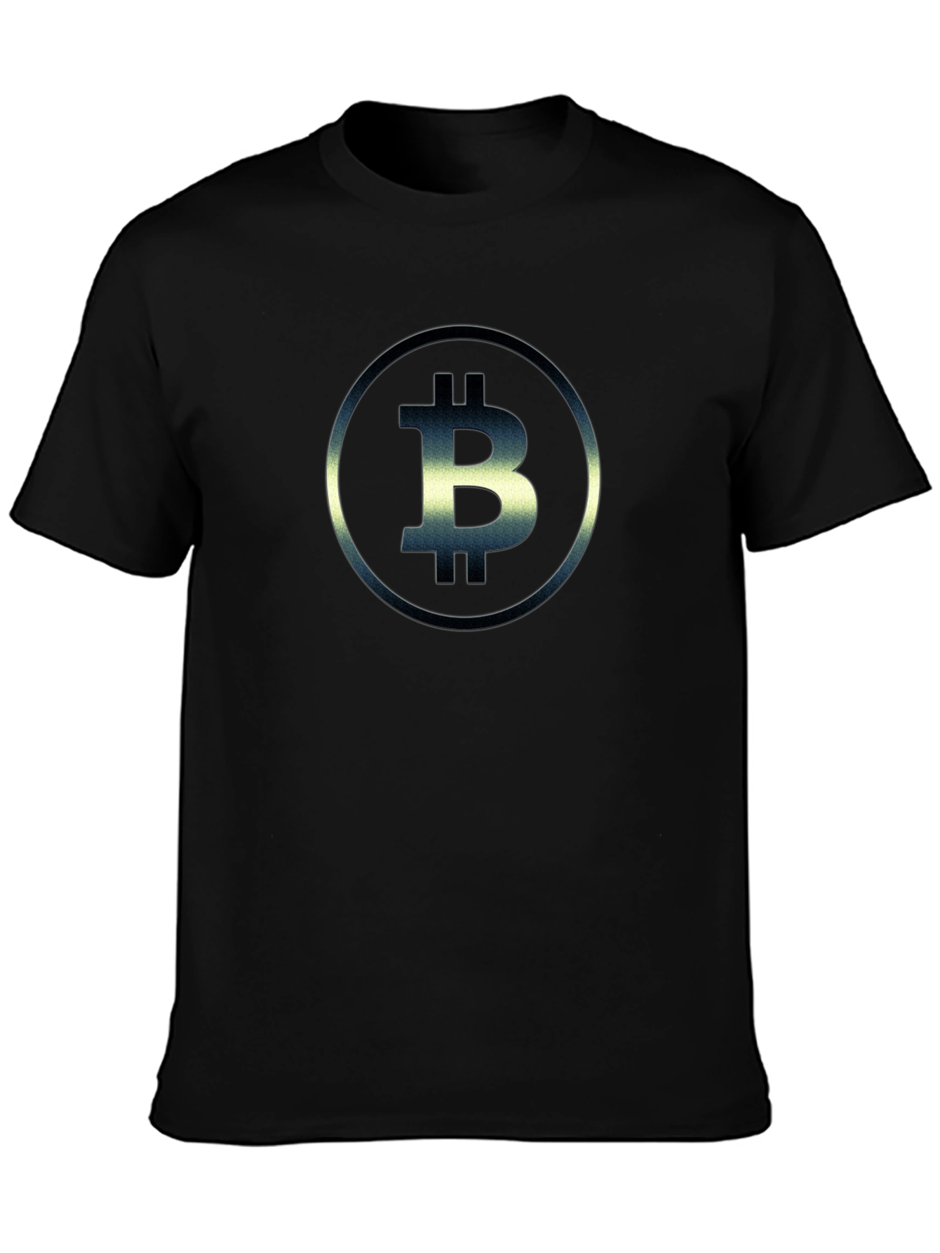 Bitcoin Logo Black T-Shirt
