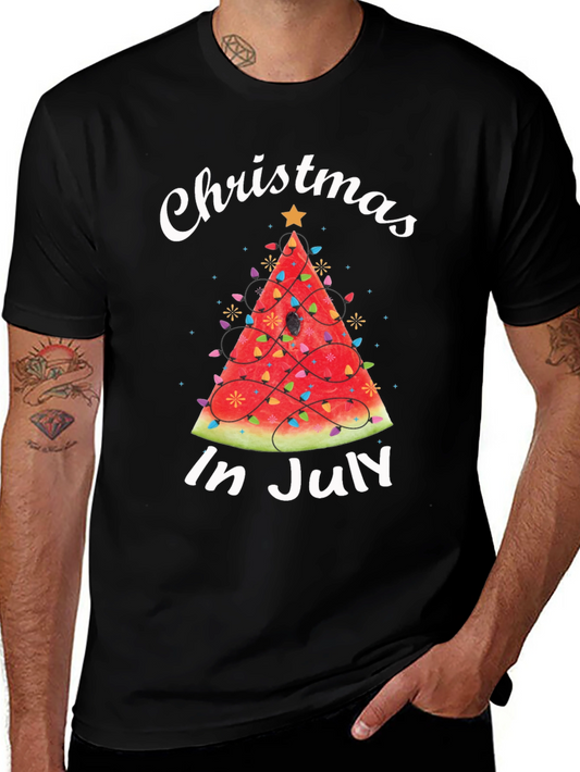 Christmas in July Watermelon T-Shirt