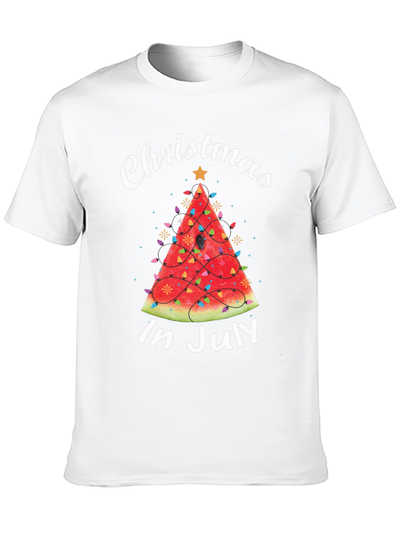 Christmas in July Watermelon T-Shirt