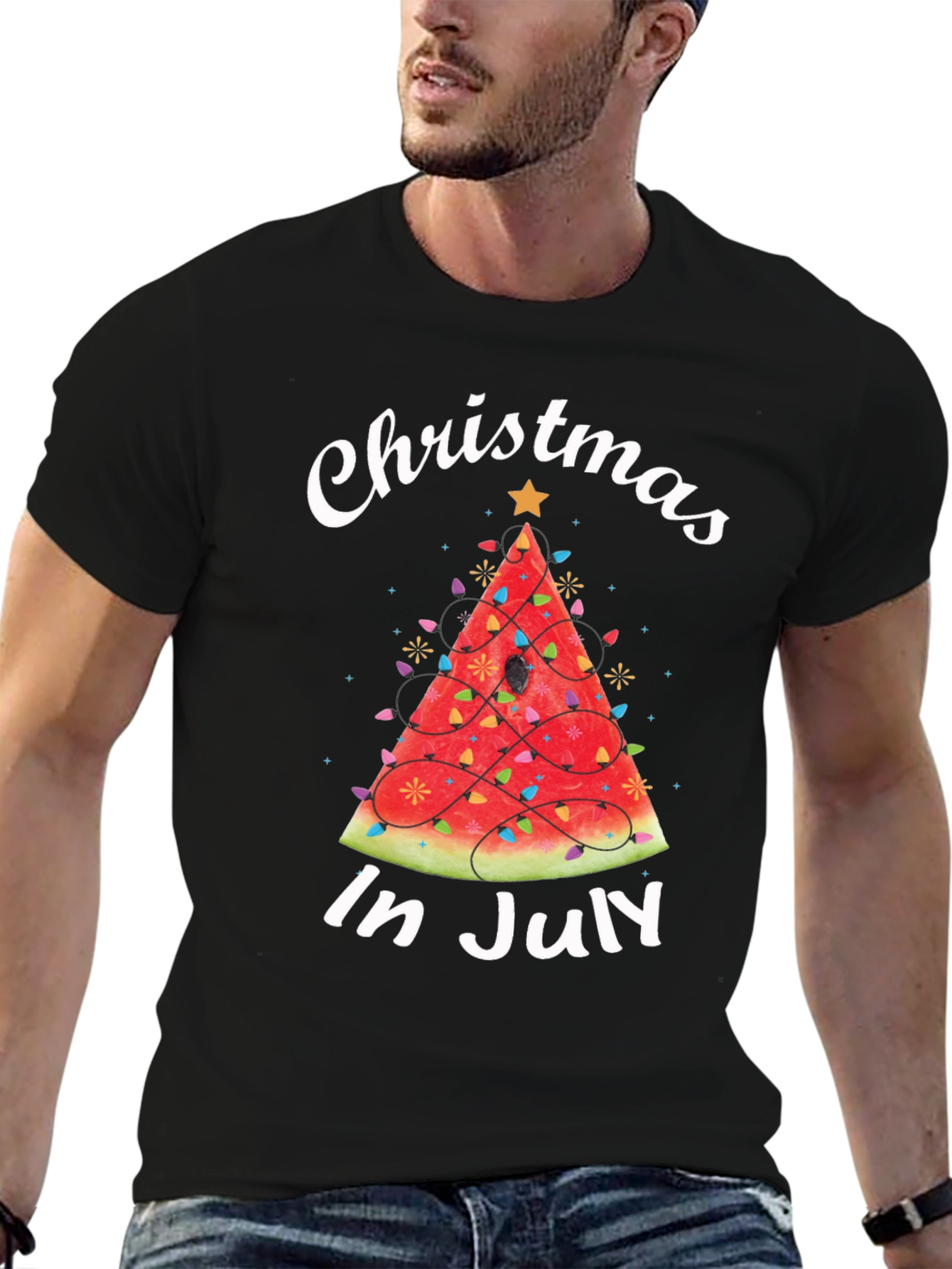 Christmas in July Watermelon T-Shirt