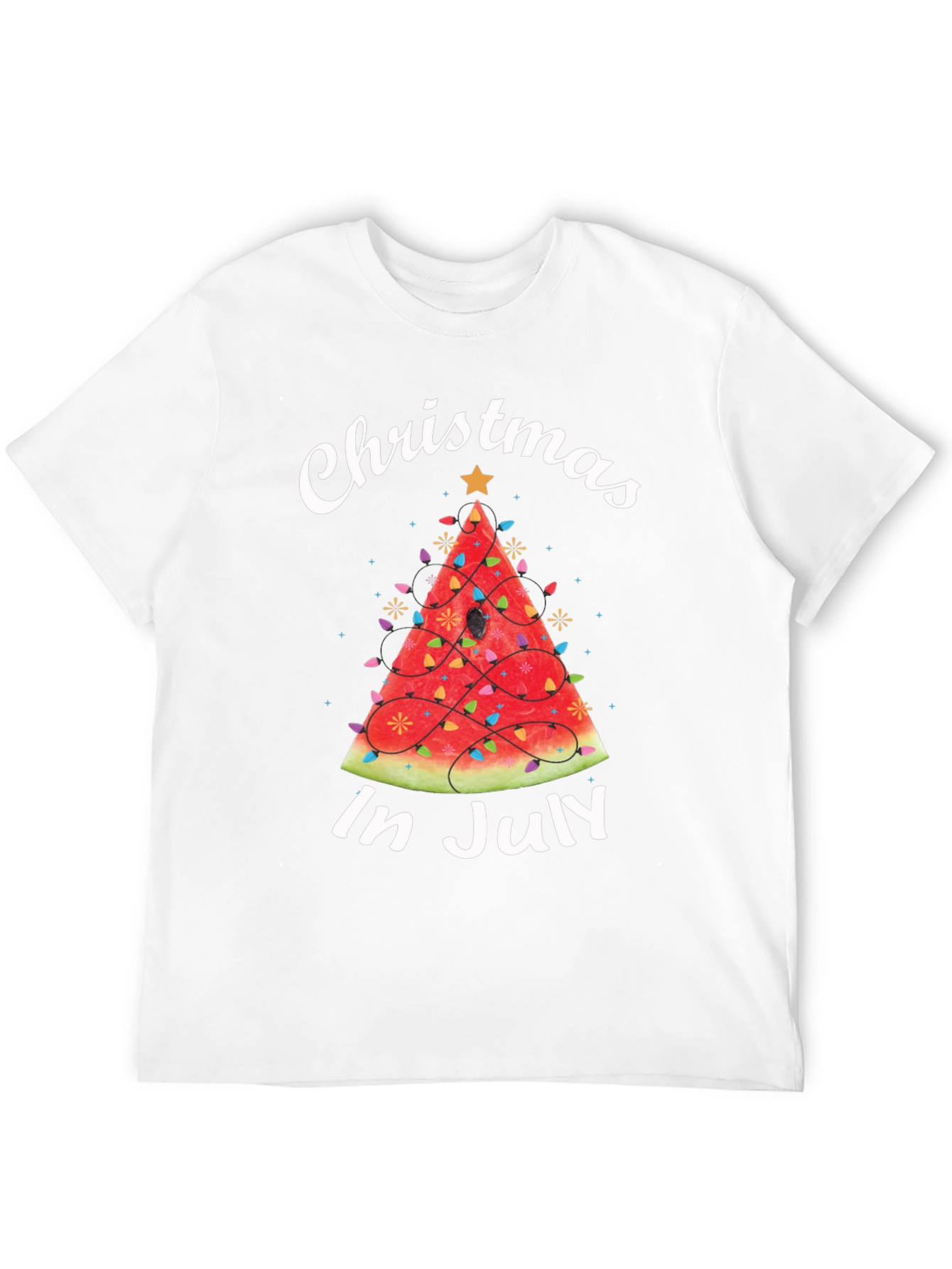 Christmas in July Watermelon T-Shirt