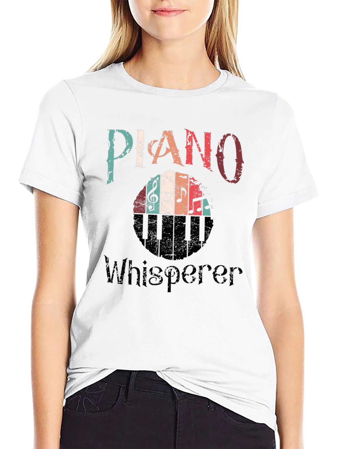 Piano Whisperer Graphic Tee