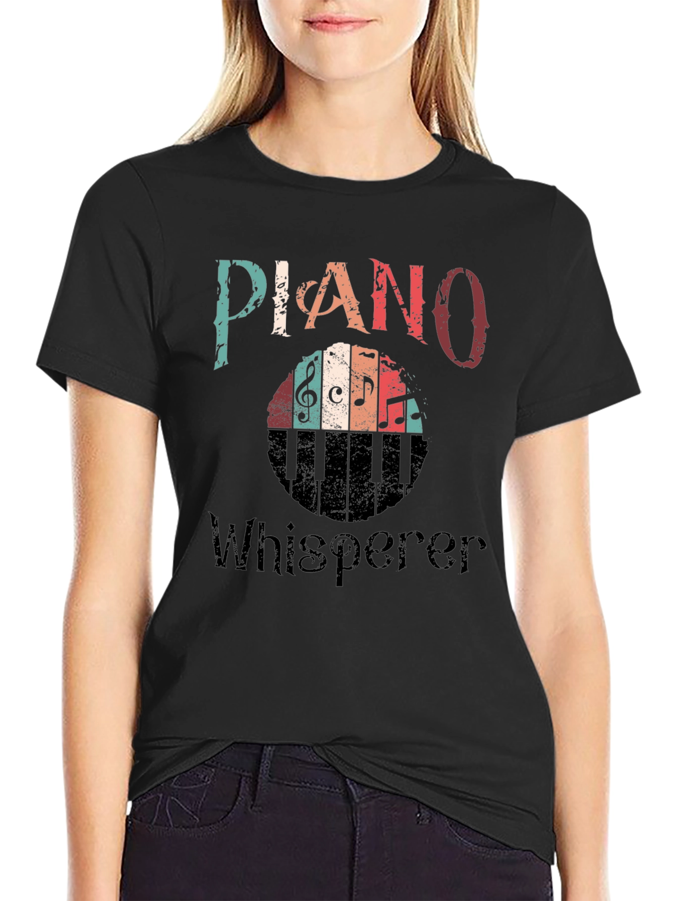Piano Whisperer Graphic Tee