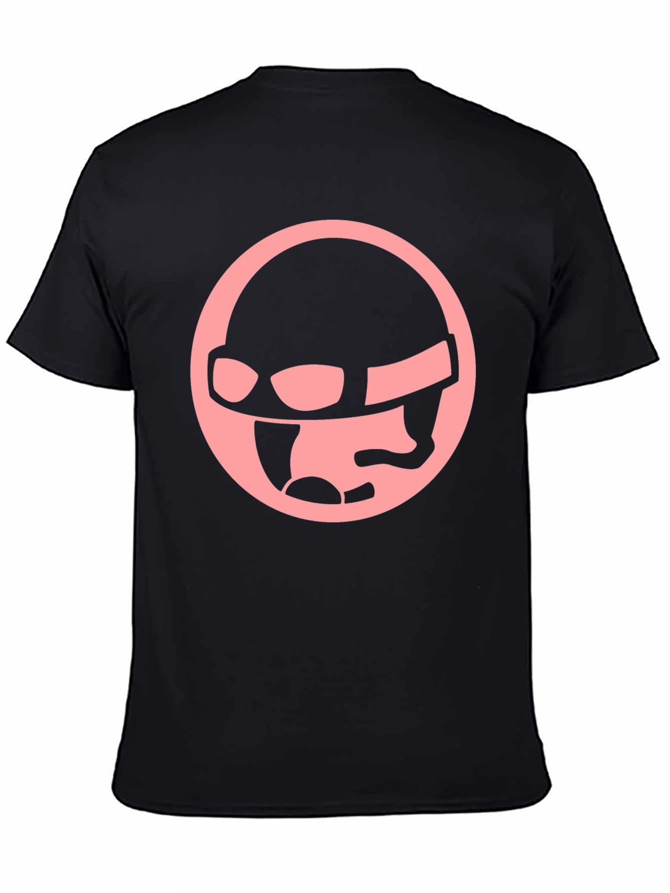 Retro Pilot Graphic Black T-Shirt
