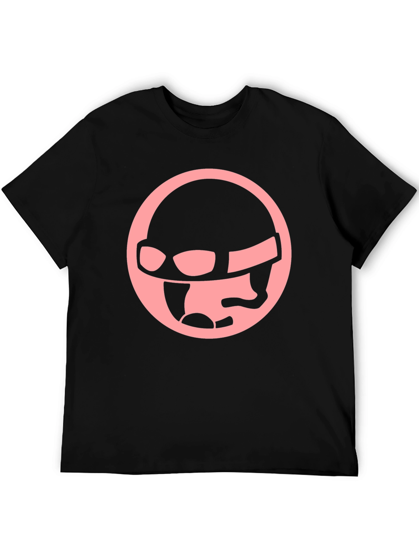 Retro Pilot Graphic Black T-Shirt